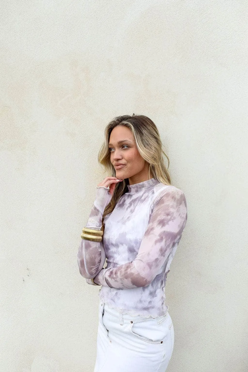 Dreamscape Mesh Top sold by LANE 201 product image thumbnail 2