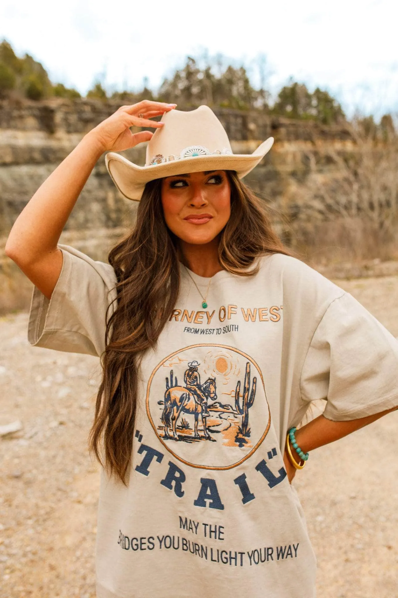 Concho Cowgirl Hat sold by LANE 201 product image thumbnail 3