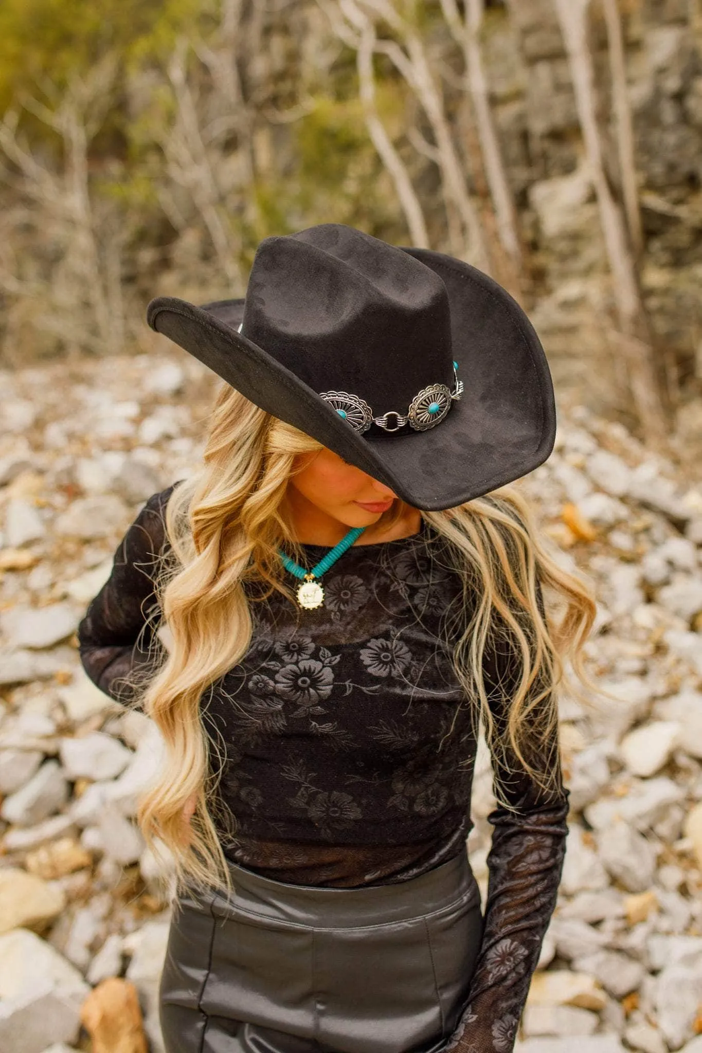 Concho Cowgirl Hat sold by LANE 201 product image thumbnail 4