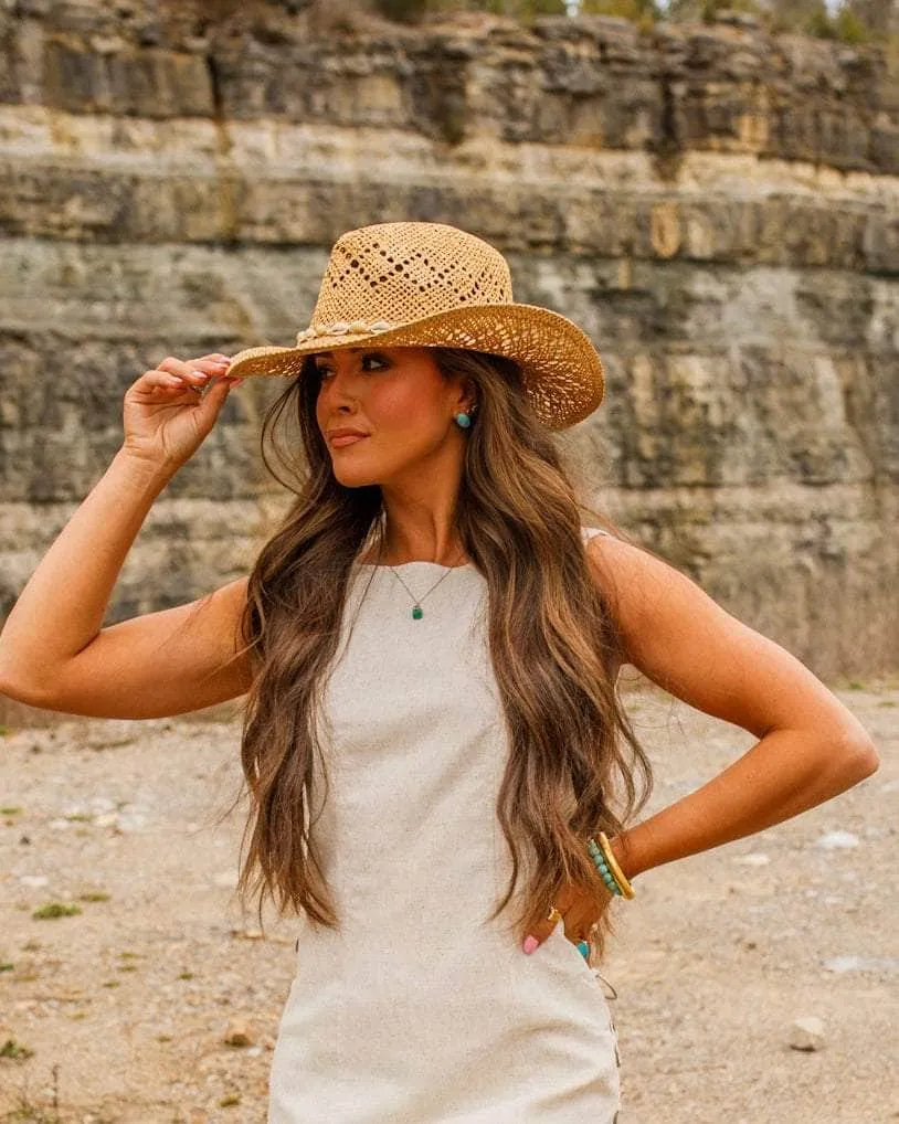 Straw Cowgirl Hat sold by LANE 201