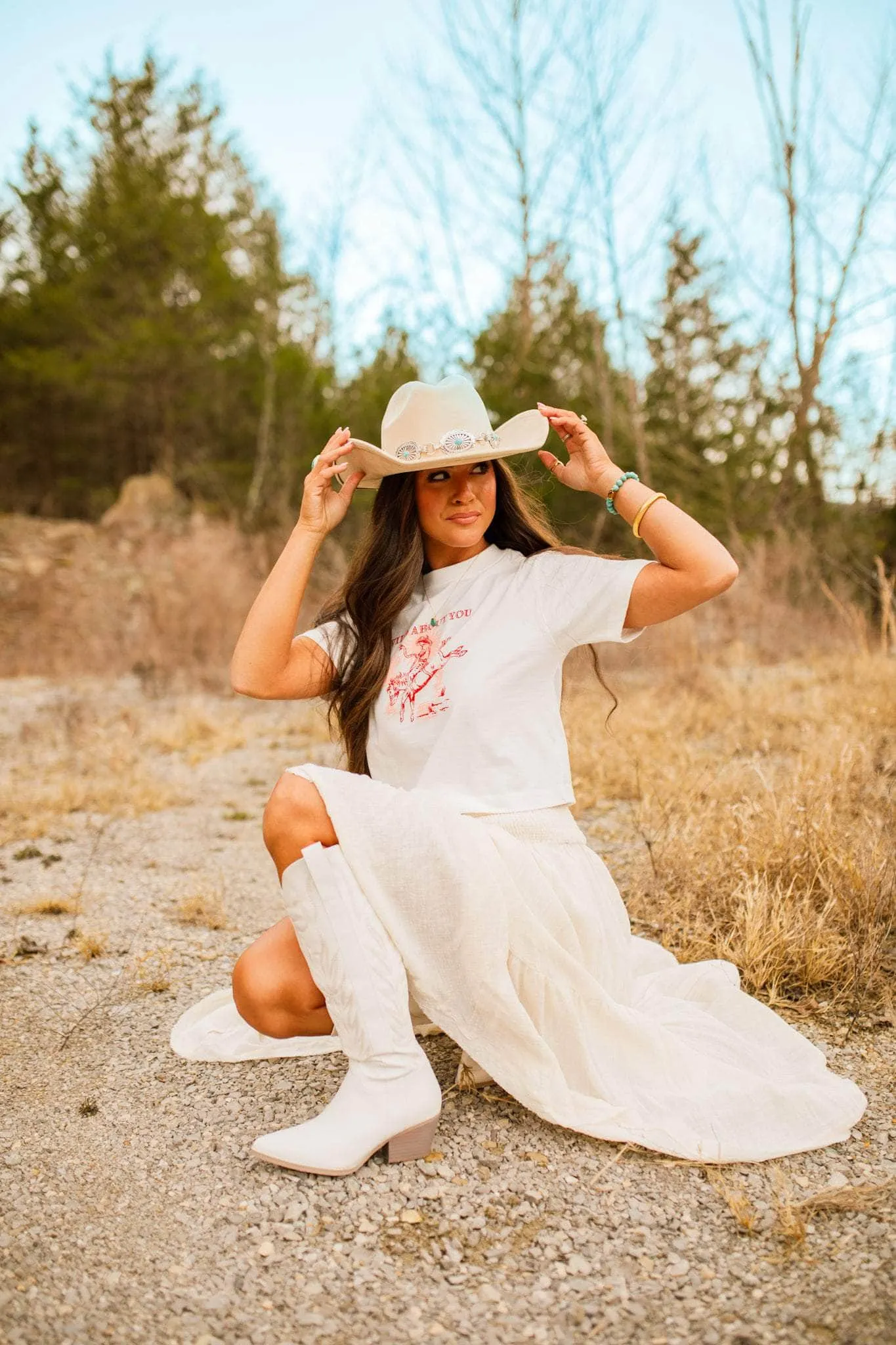 Sunkissed Spirit Maxi Skirt sold by LANE 201 product image thumbnail 3