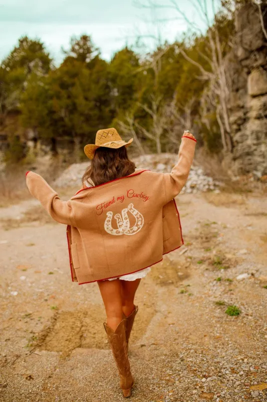 Found My Cowboy Cardigan sold by LANE 201
