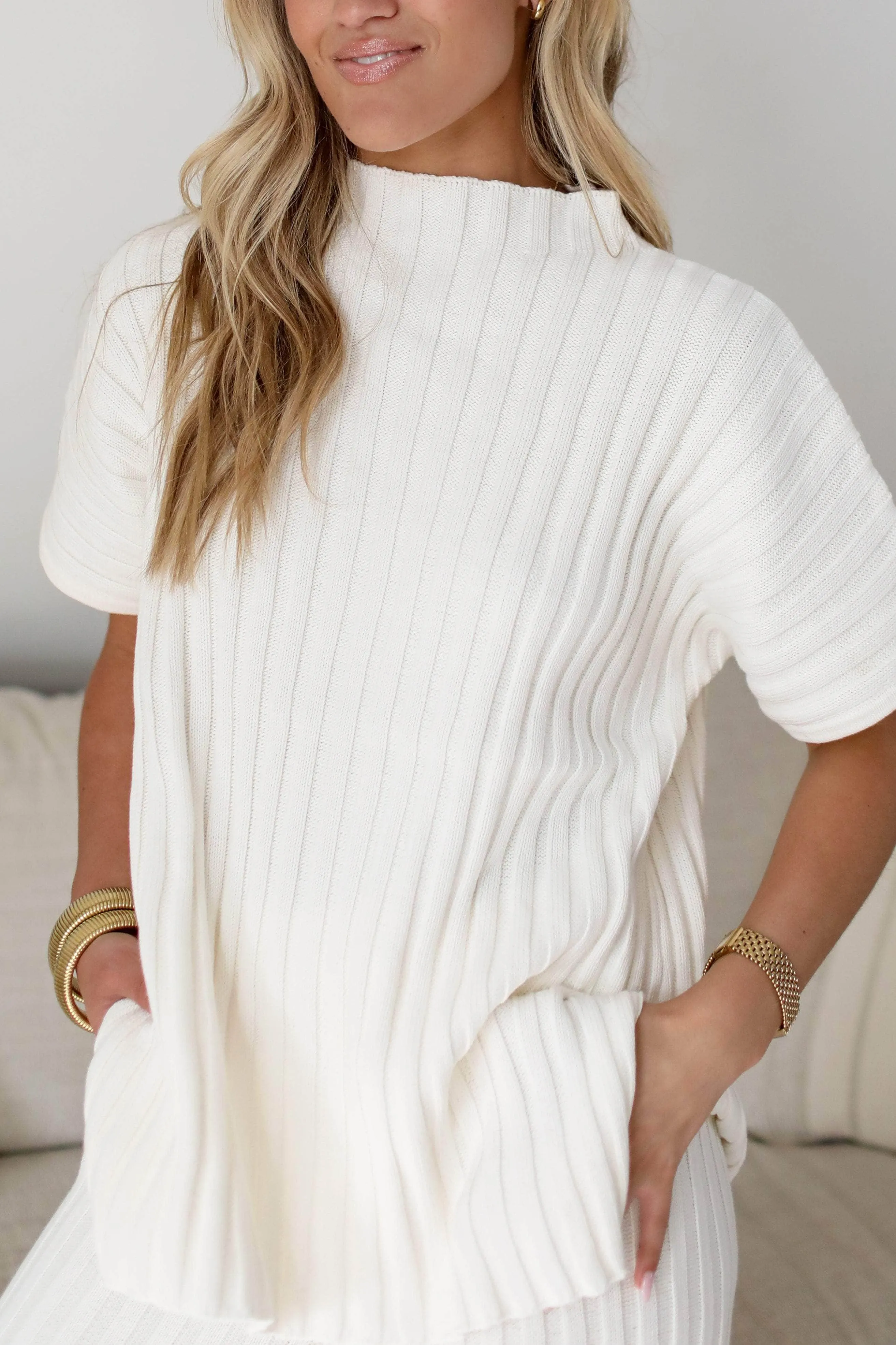 Whitehaven Ribbed Top sold by LANE 201 product image thumbnail 2