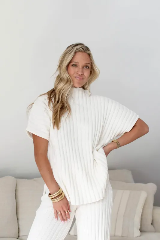 Whitehaven Ribbed Top sold by LANE 201