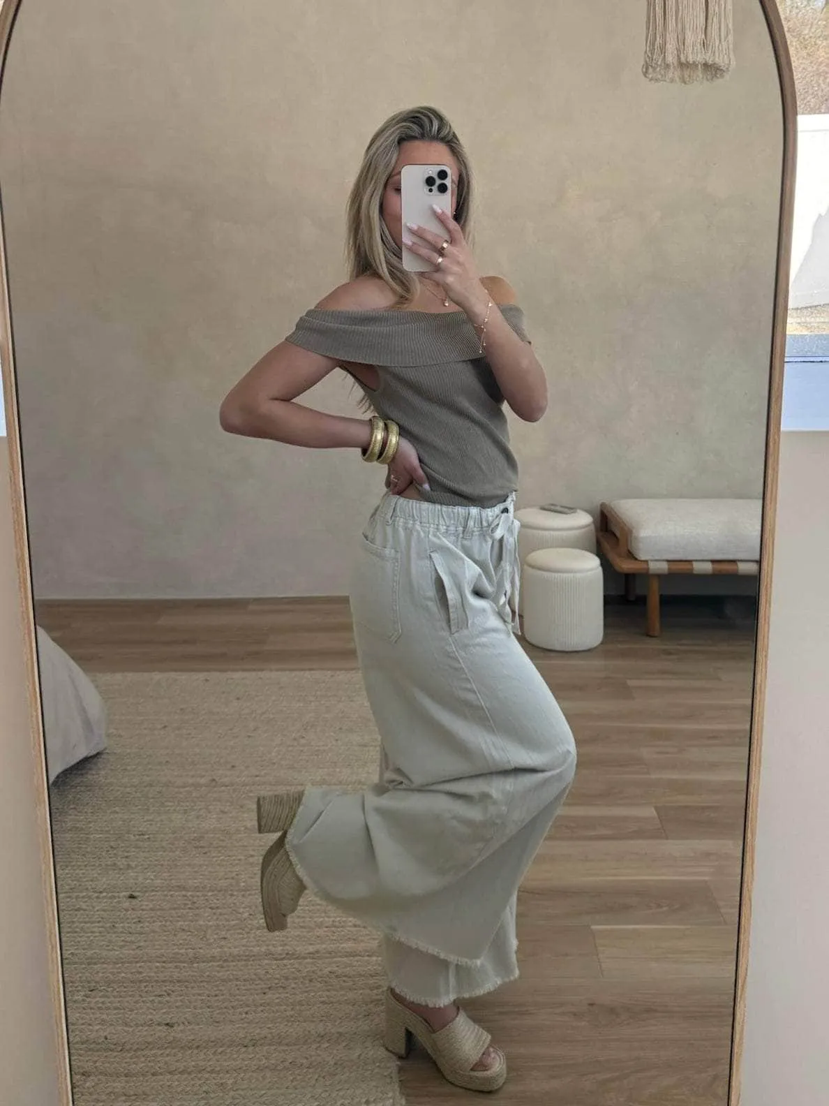 Sky Wide Leg Denim sold by LANE 201 product image thumbnail 5