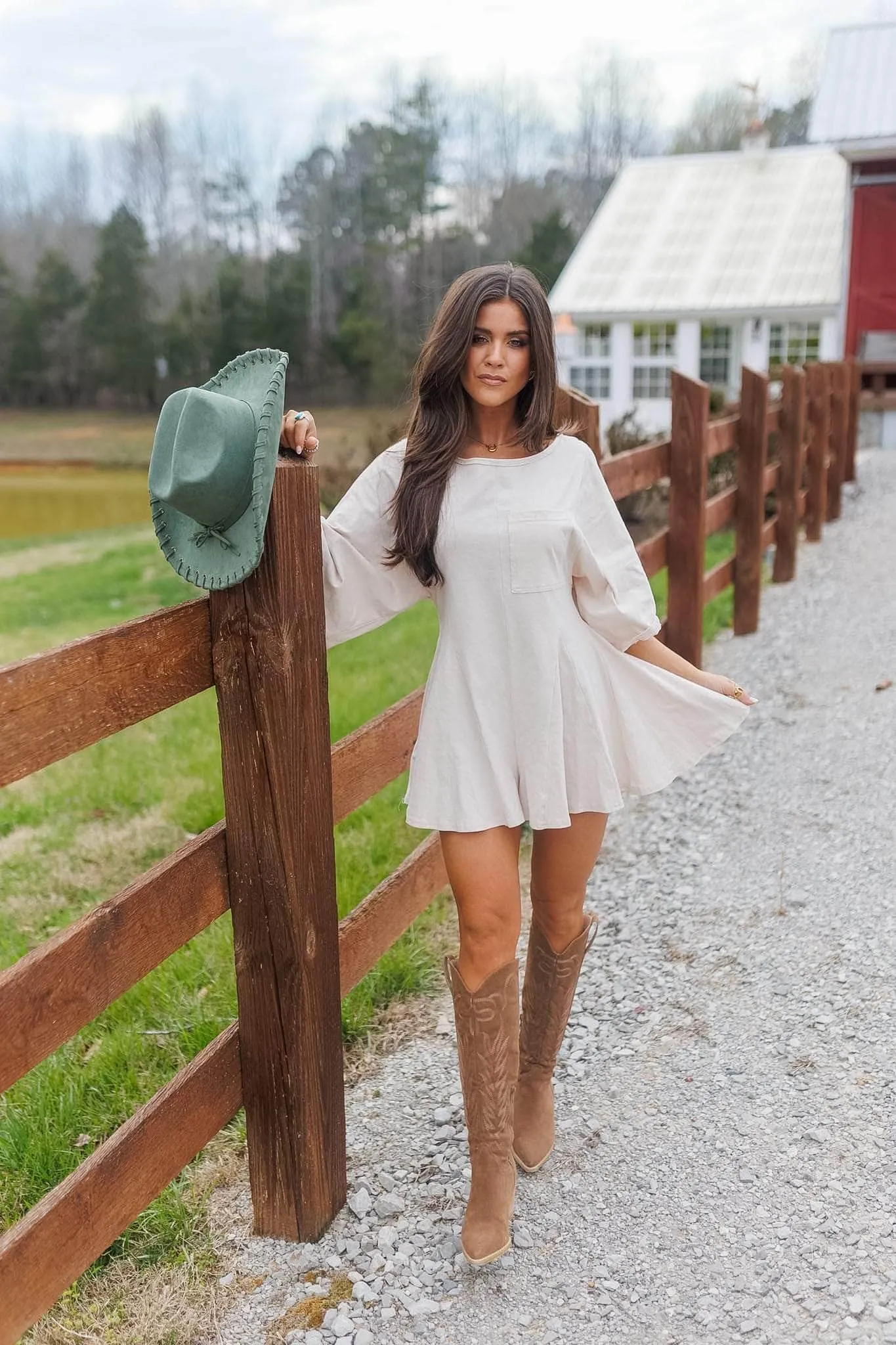 Front Pocket Romper sold by LANE 201 product image thumbnail 5