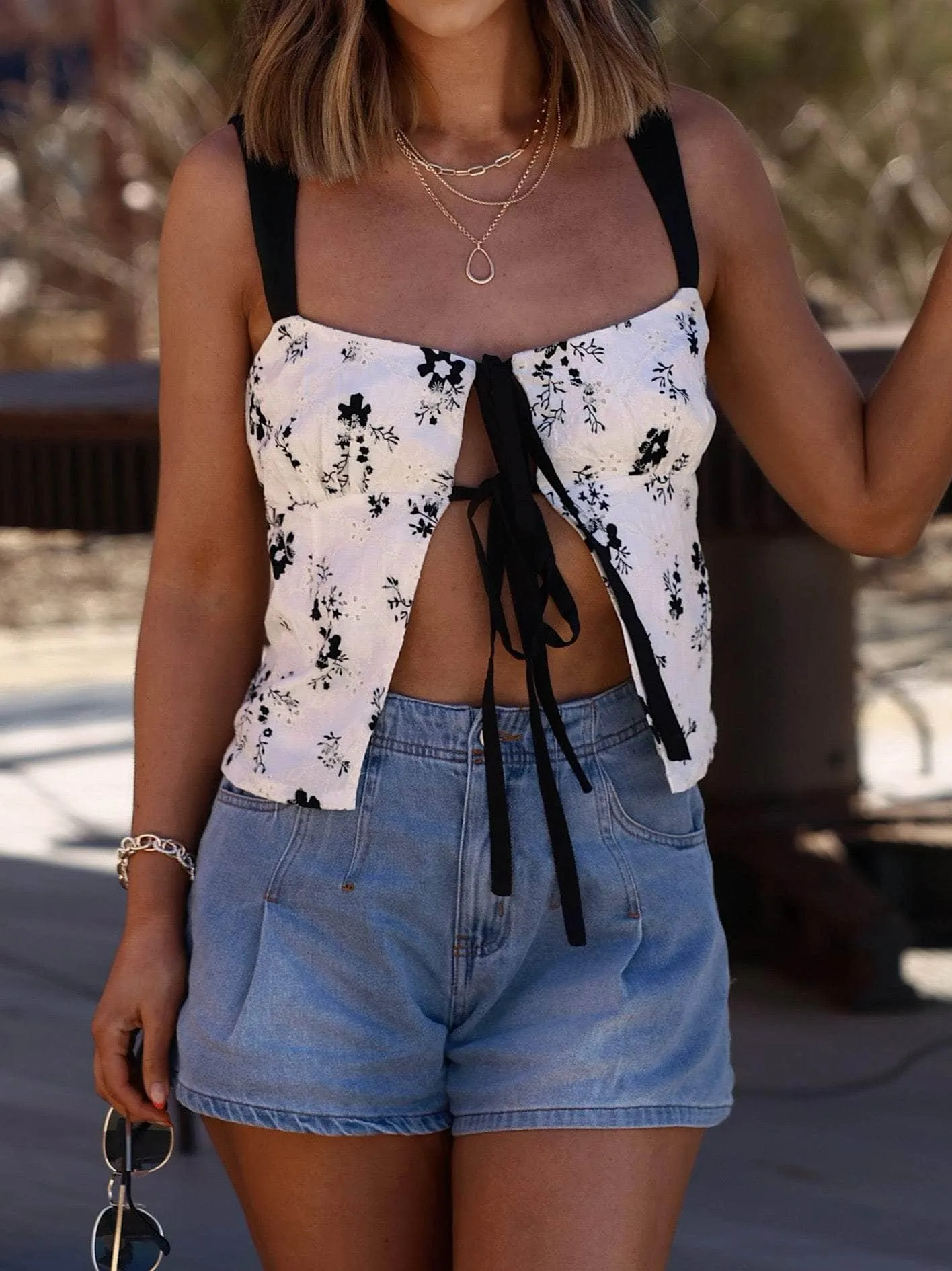 Keep It Floral Top sold by LANE 201 product image thumbnail 2