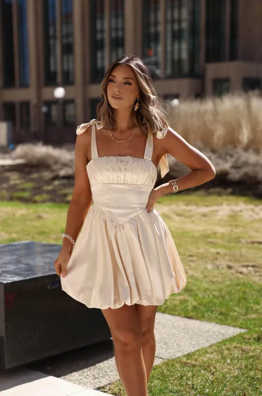 Golden Trace Dress sold by LANE 201