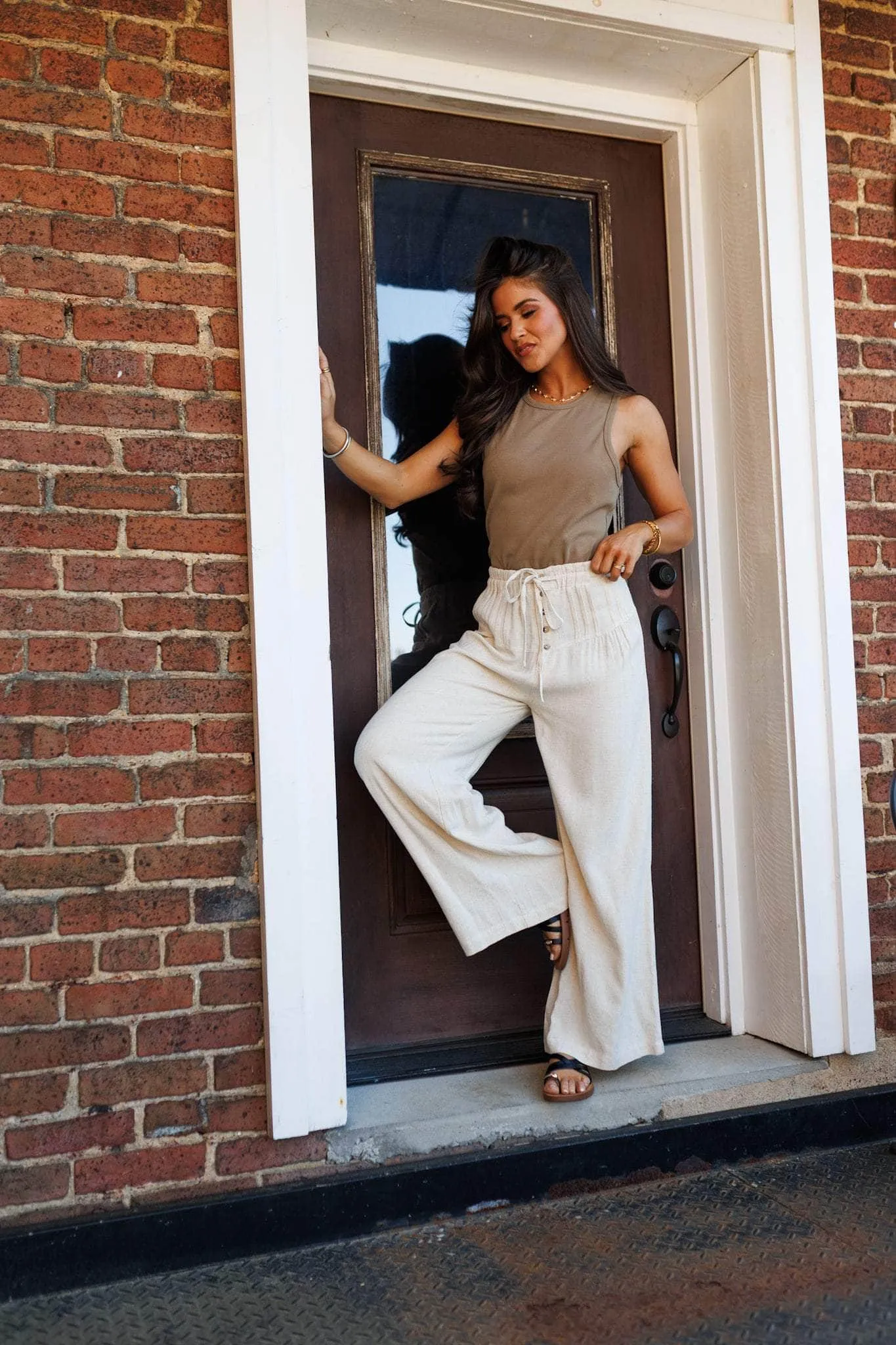 Light Breeze Linen Pants sold by LANE 201 product image thumbnail 5