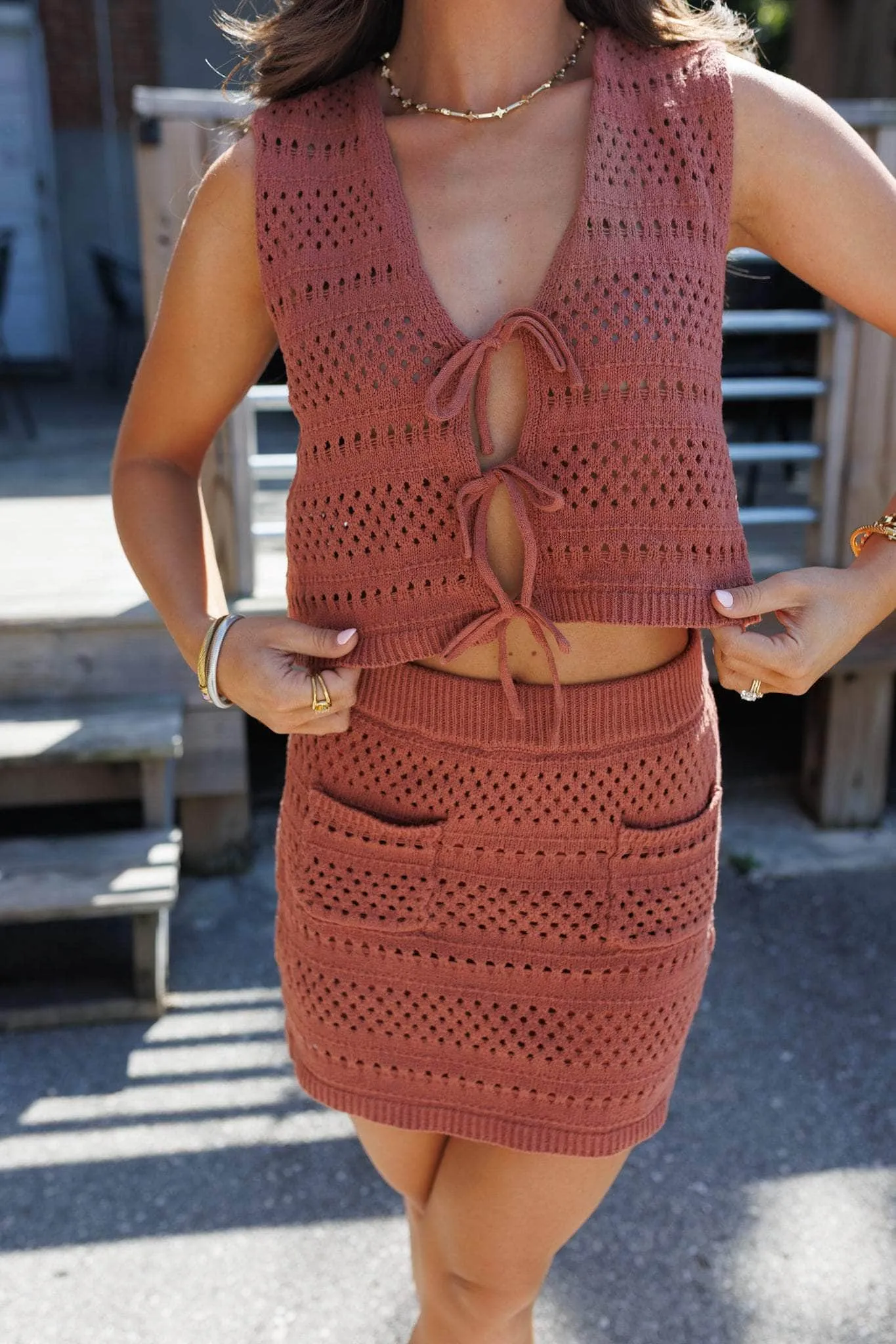 Cocoa Cove Skirt sold by LANE 201 product image thumbnail 3