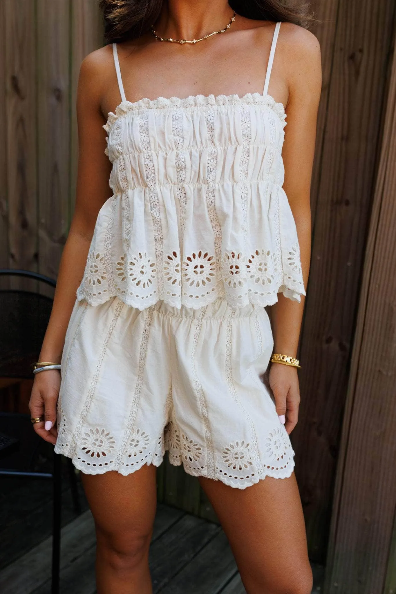 Dreamy Daisies Shorts sold by LANE 201 product image thumbnail 4