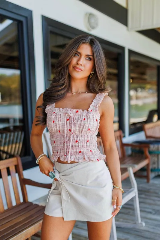 Sweetheart Season Tank sold by LANE 201