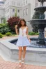 Tie Front Lace Tank sold by LANE 201