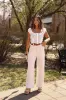 Luxe Linen Pants sold by LANE 201