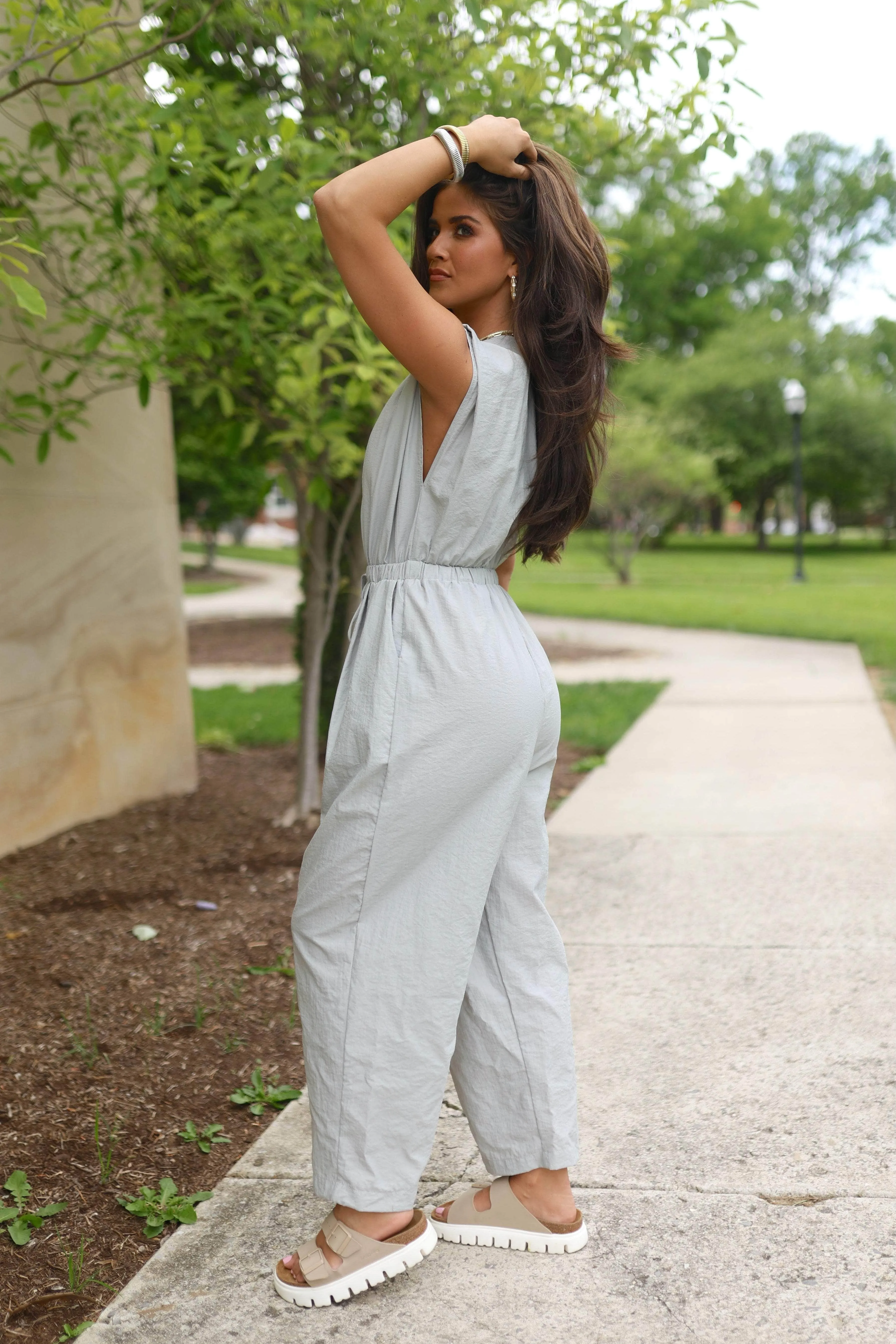 Casual Mode Jumpsuit sold by LANE 201 product image thumbnail 4