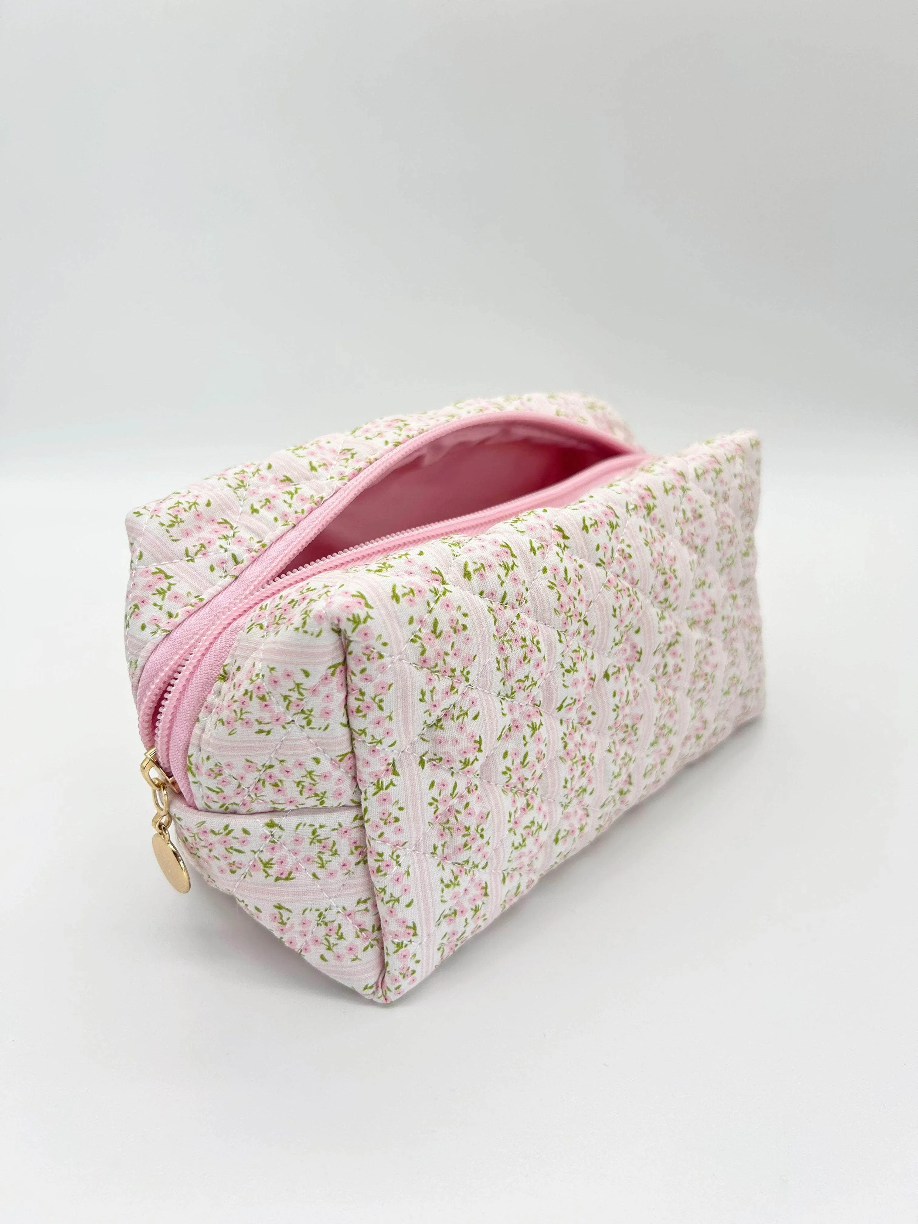 Floral Cosmetic Bag sold by LANE 201