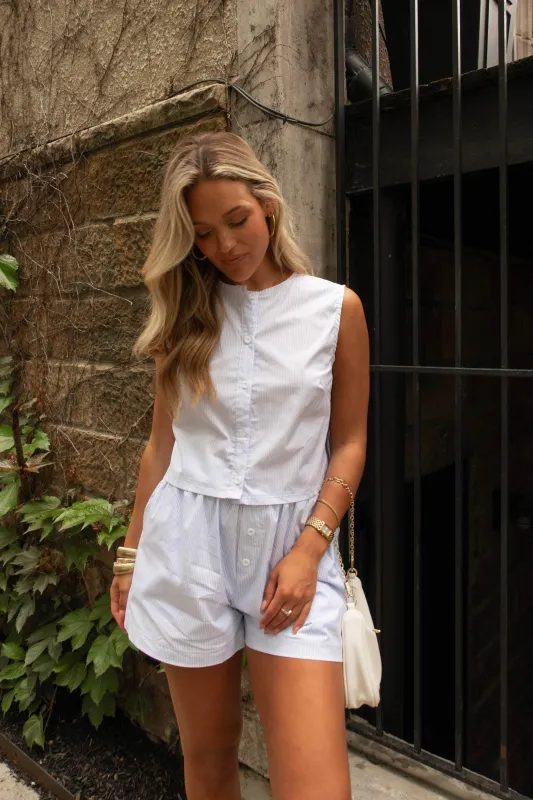 Cottage Script Top sold by LANE 201