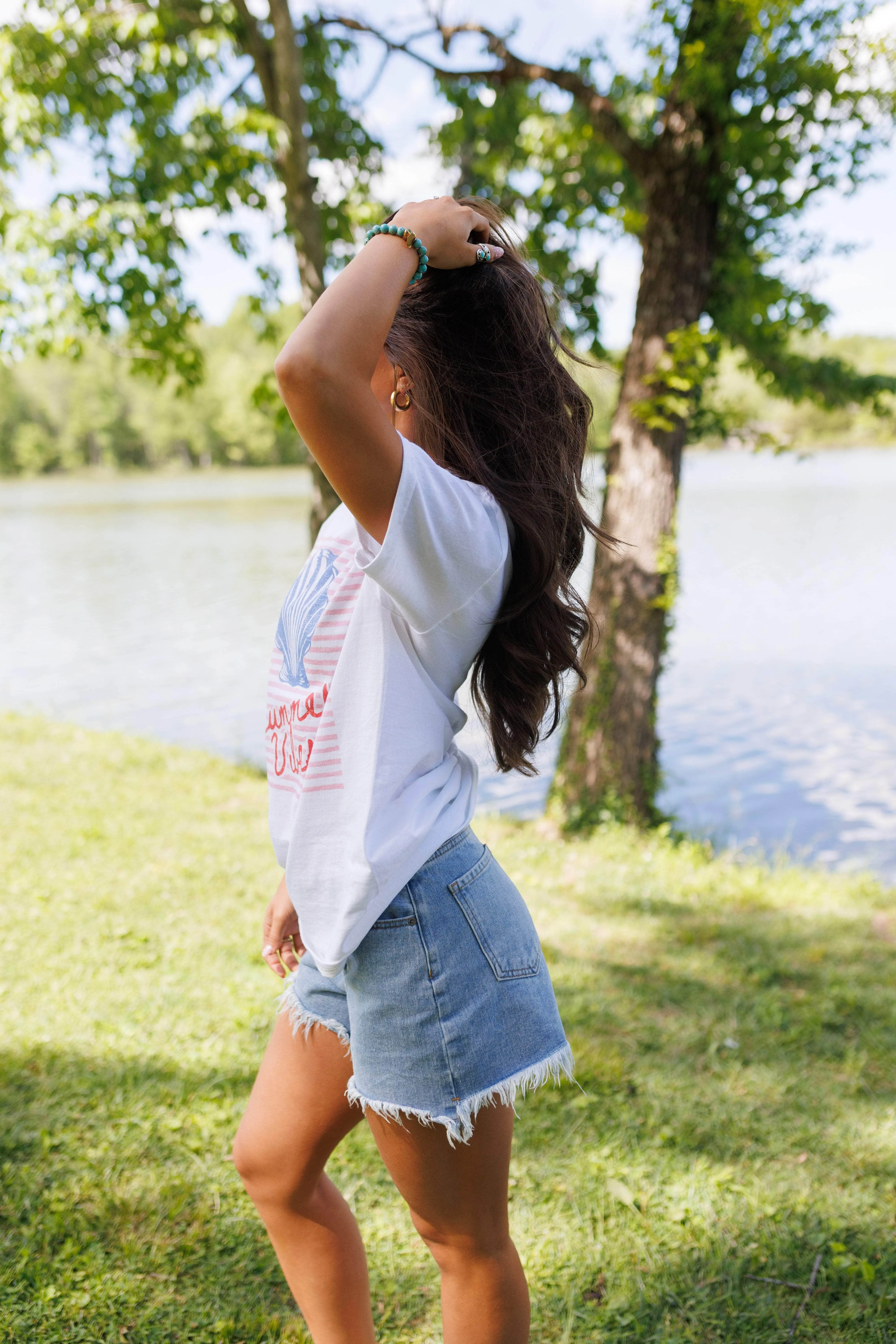 Summer Vibes Graphic Tee sold by LANE 201 product image thumbnail 3