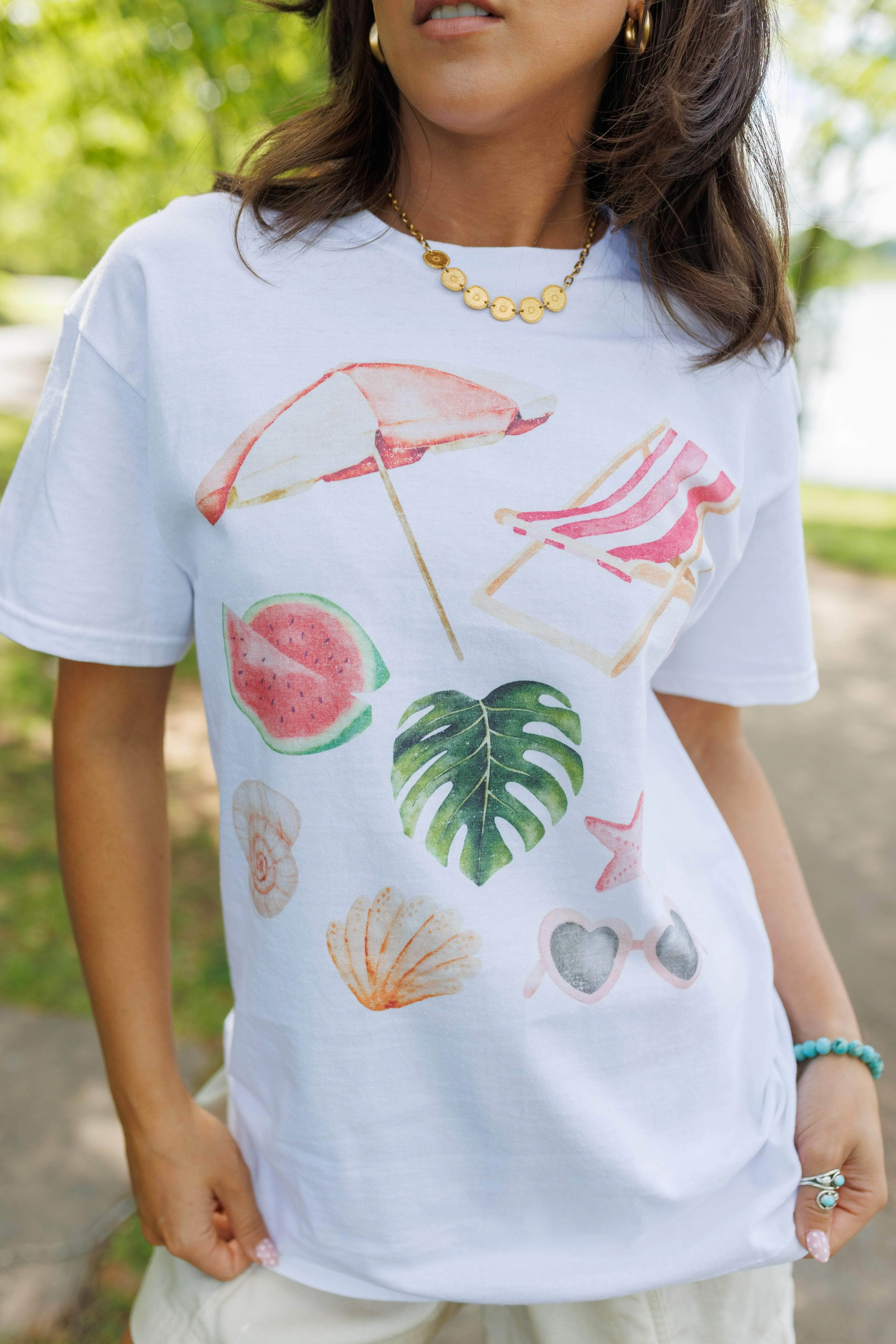 Summer Plans Graphic Tee sold by LANE 201 product image thumbnail 2