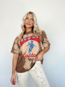 Howdy Cowboy Graphic Tee sold by LANE 201