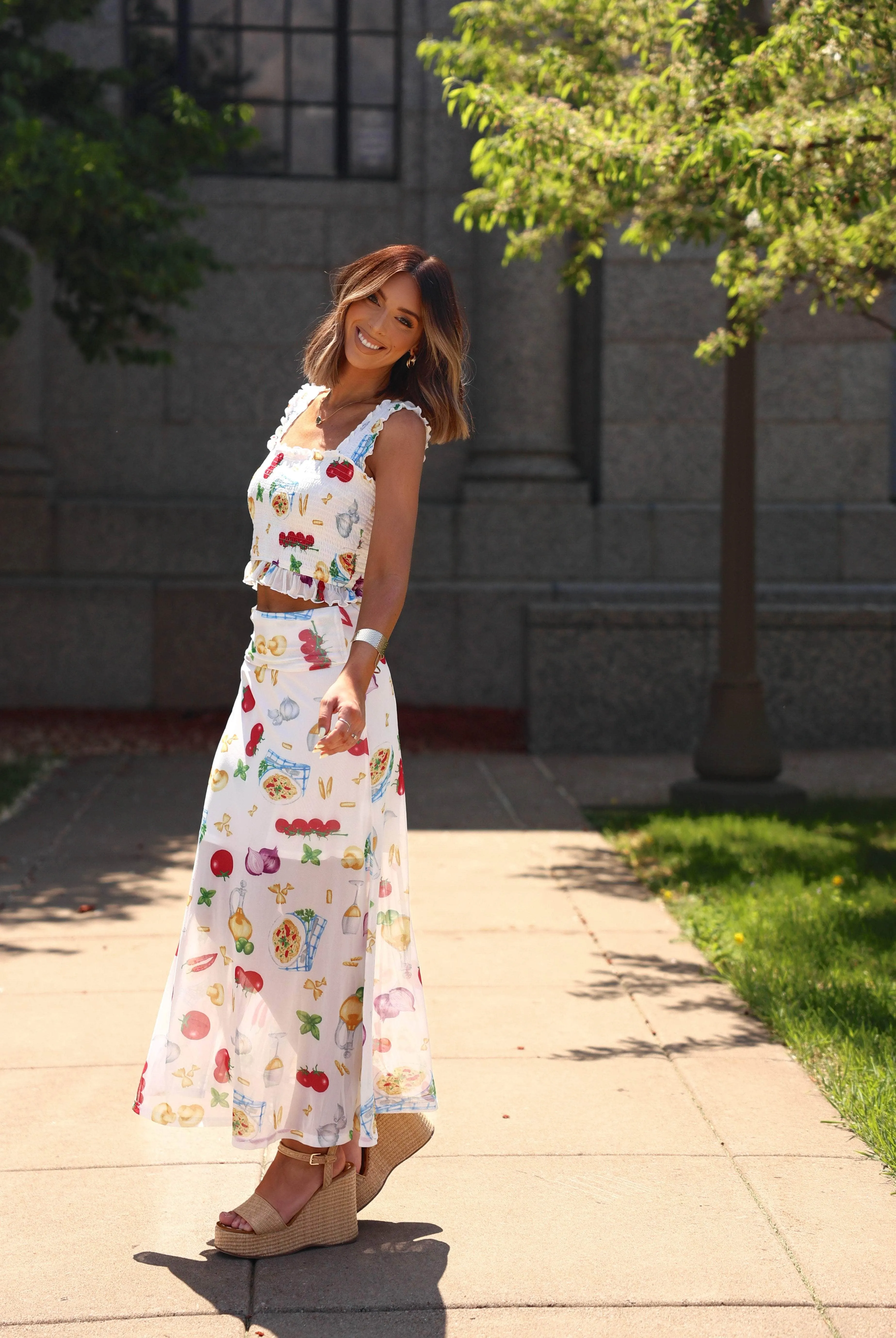 Penne For Your Thoughts Skirt sold by LANE 201 product image thumbnail 3