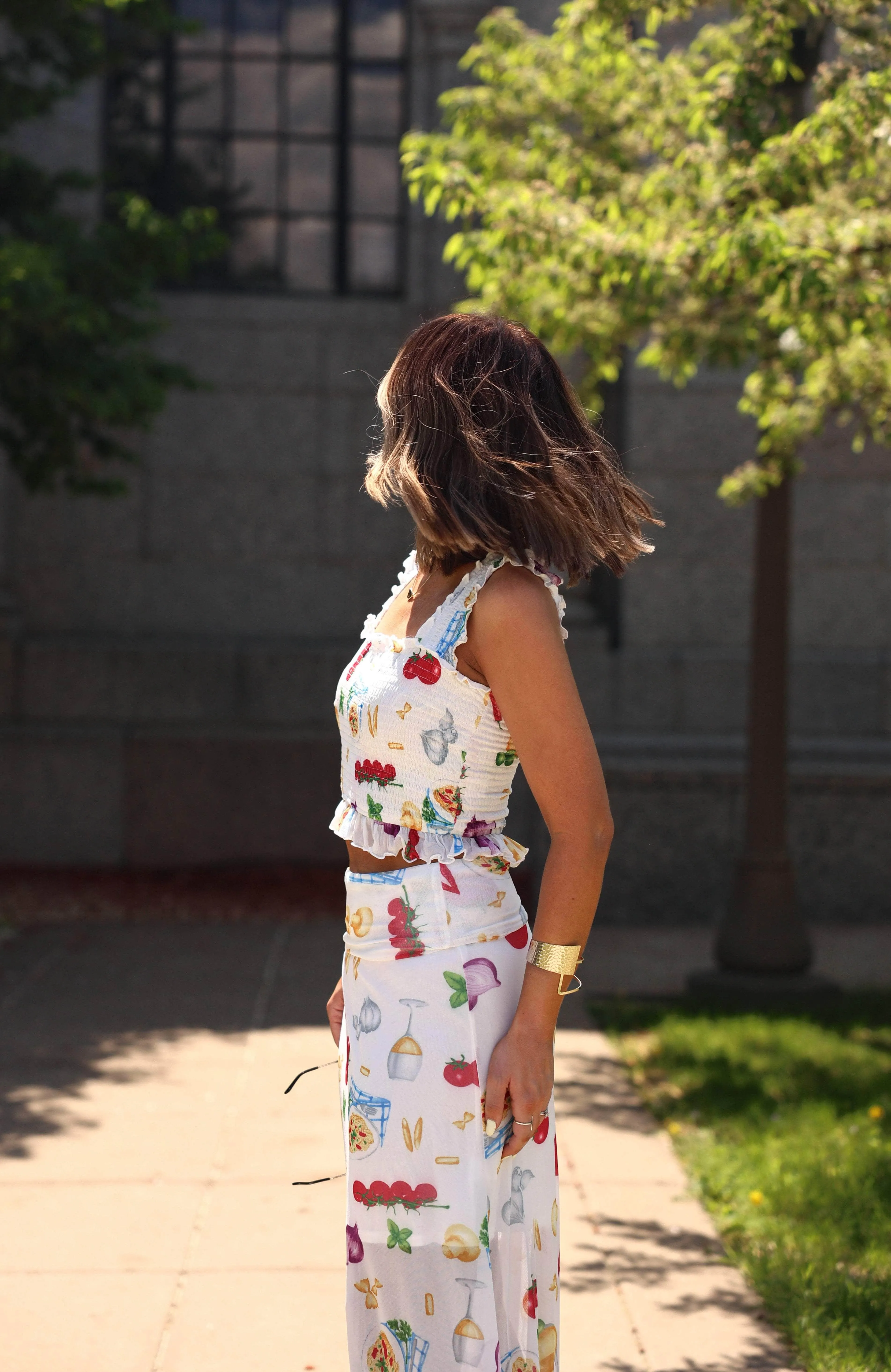 Penne For Your Thoughts Skirt sold by LANE 201 product image thumbnail 4