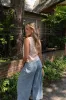 Eastside Wide Leg Denim sold by LANE 201