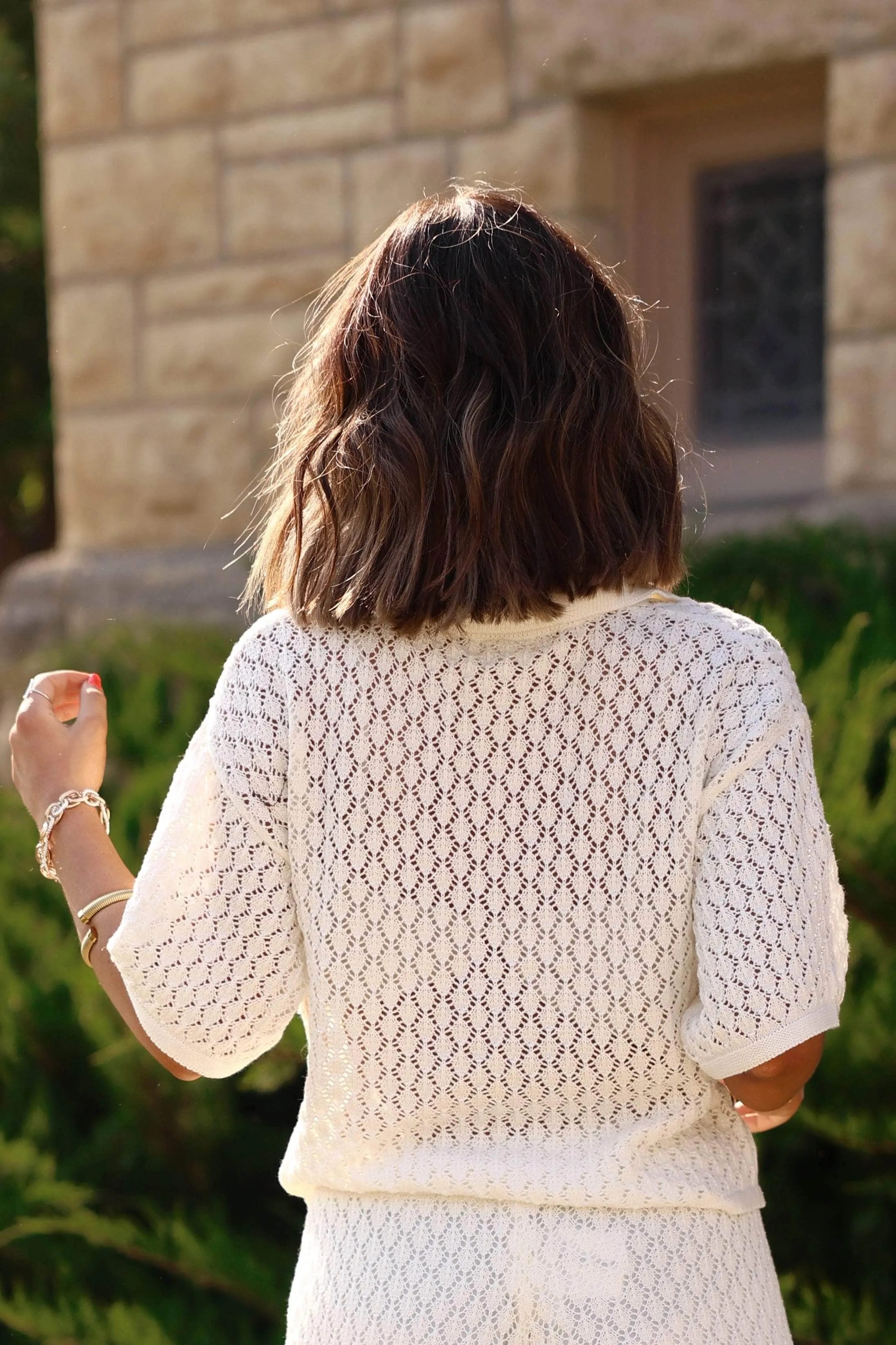 Capella Crochet Top sold by LANE 201 product image thumbnail 3