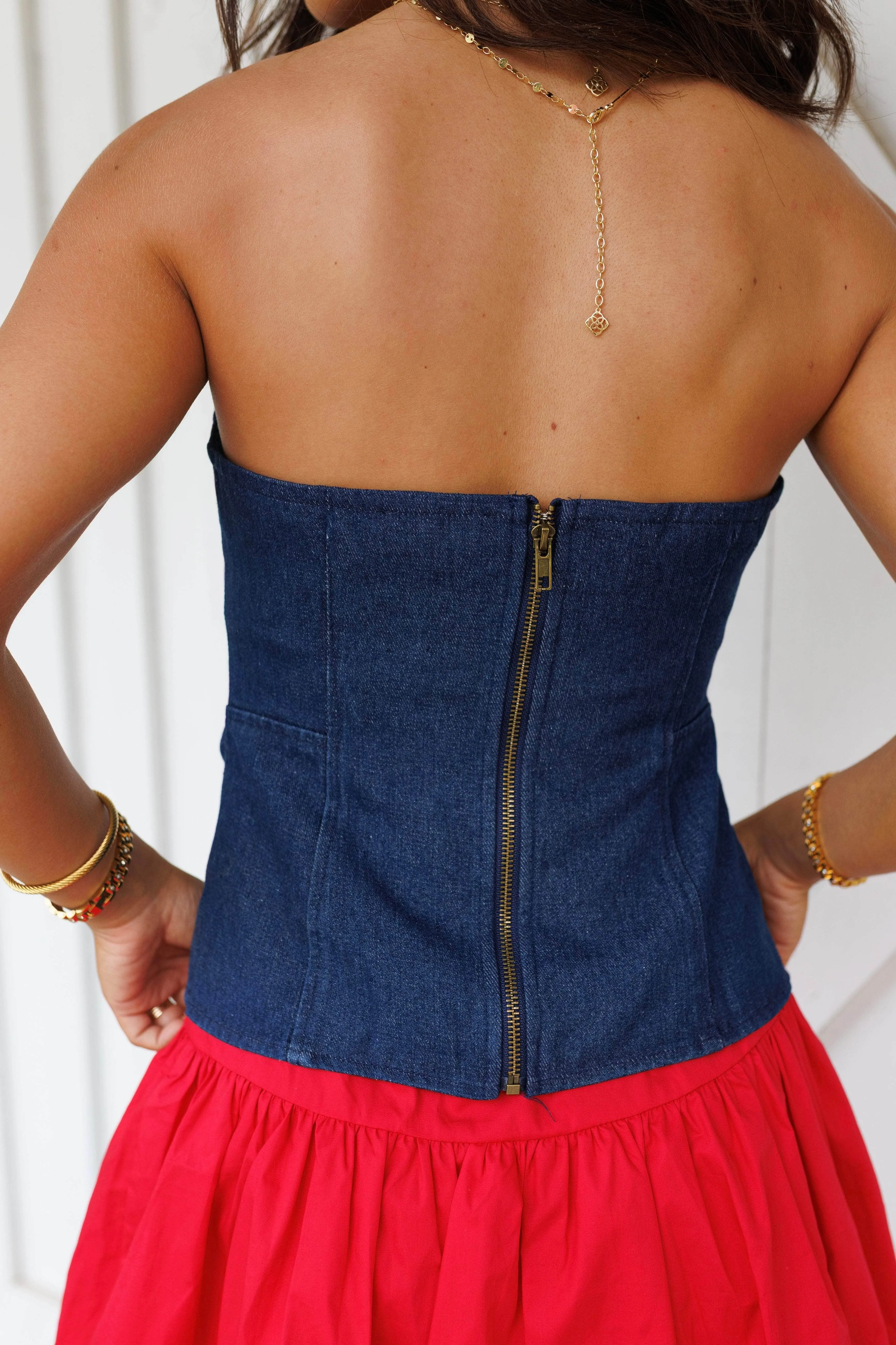 High Desert Denim Top sold by LANE 201 product image thumbnail 2