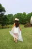 White Tulle Overlay Dress sold by LANE 201