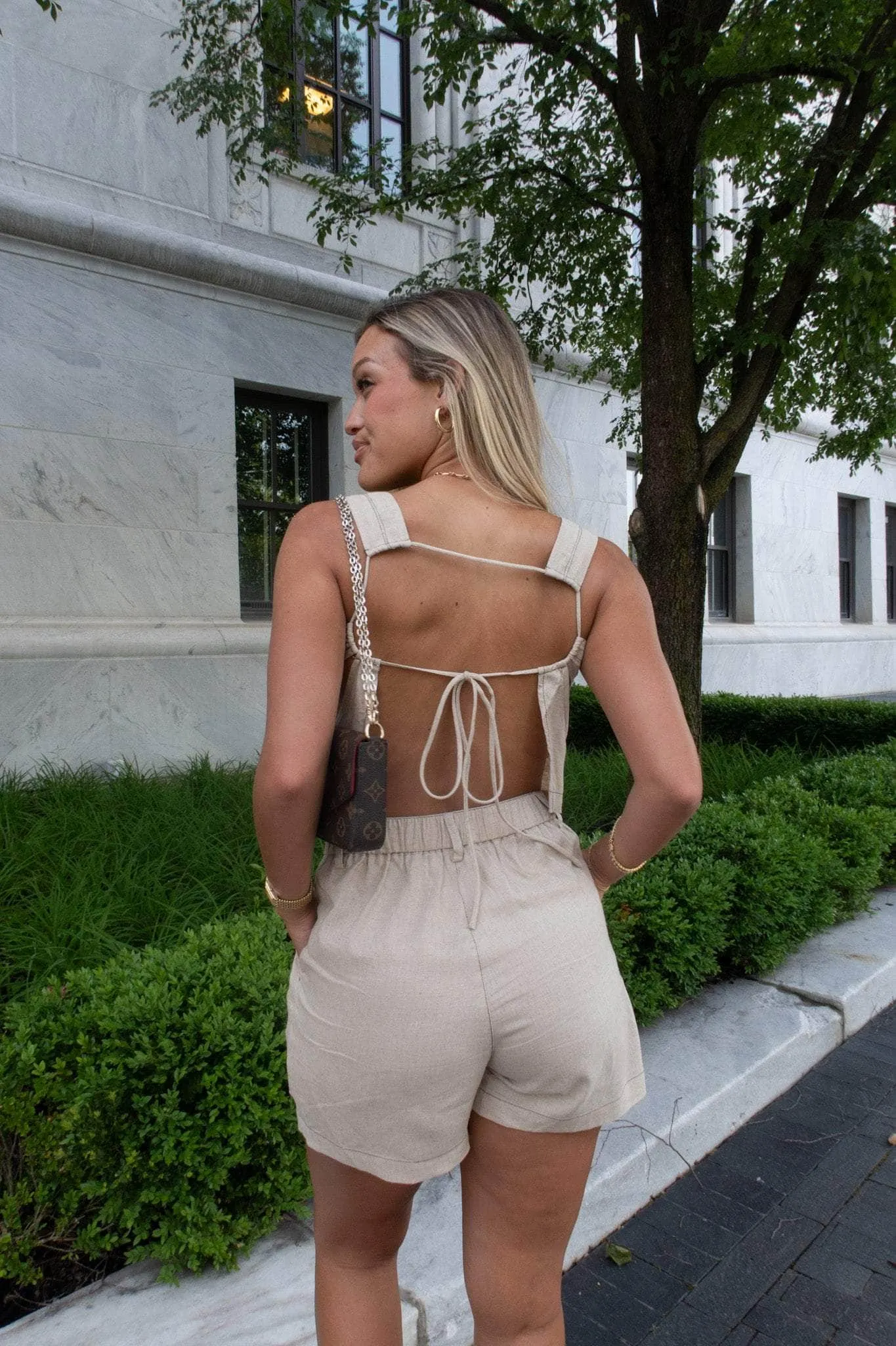 Sahara Linen Shorts sold by LANE 201 product image thumbnail 2