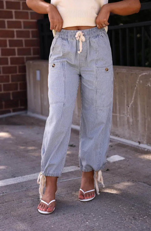 Portside Striped Pant sold by LANE 201