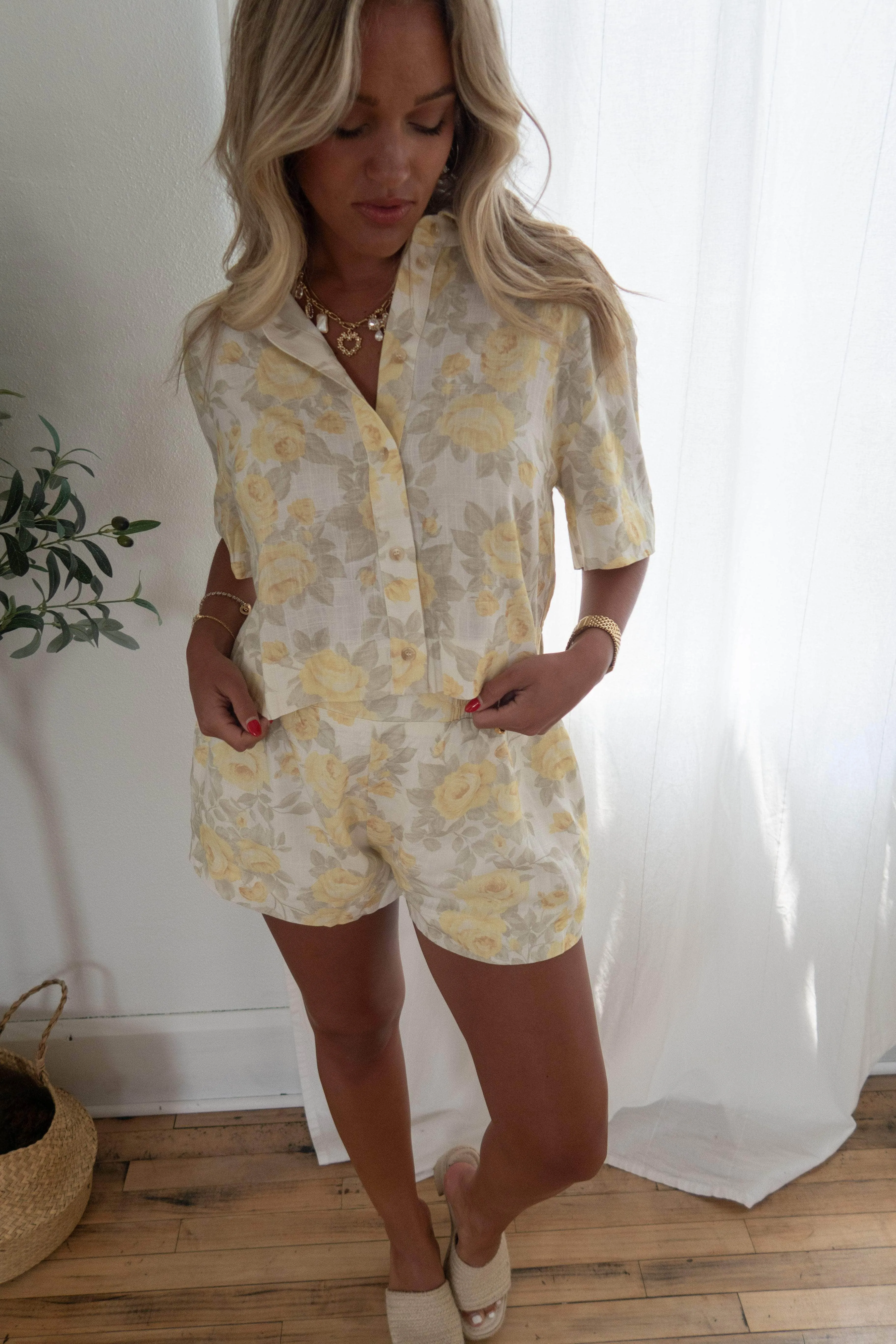 Summer Flowers Shorts sold by LANE 201 product image thumbnail 4