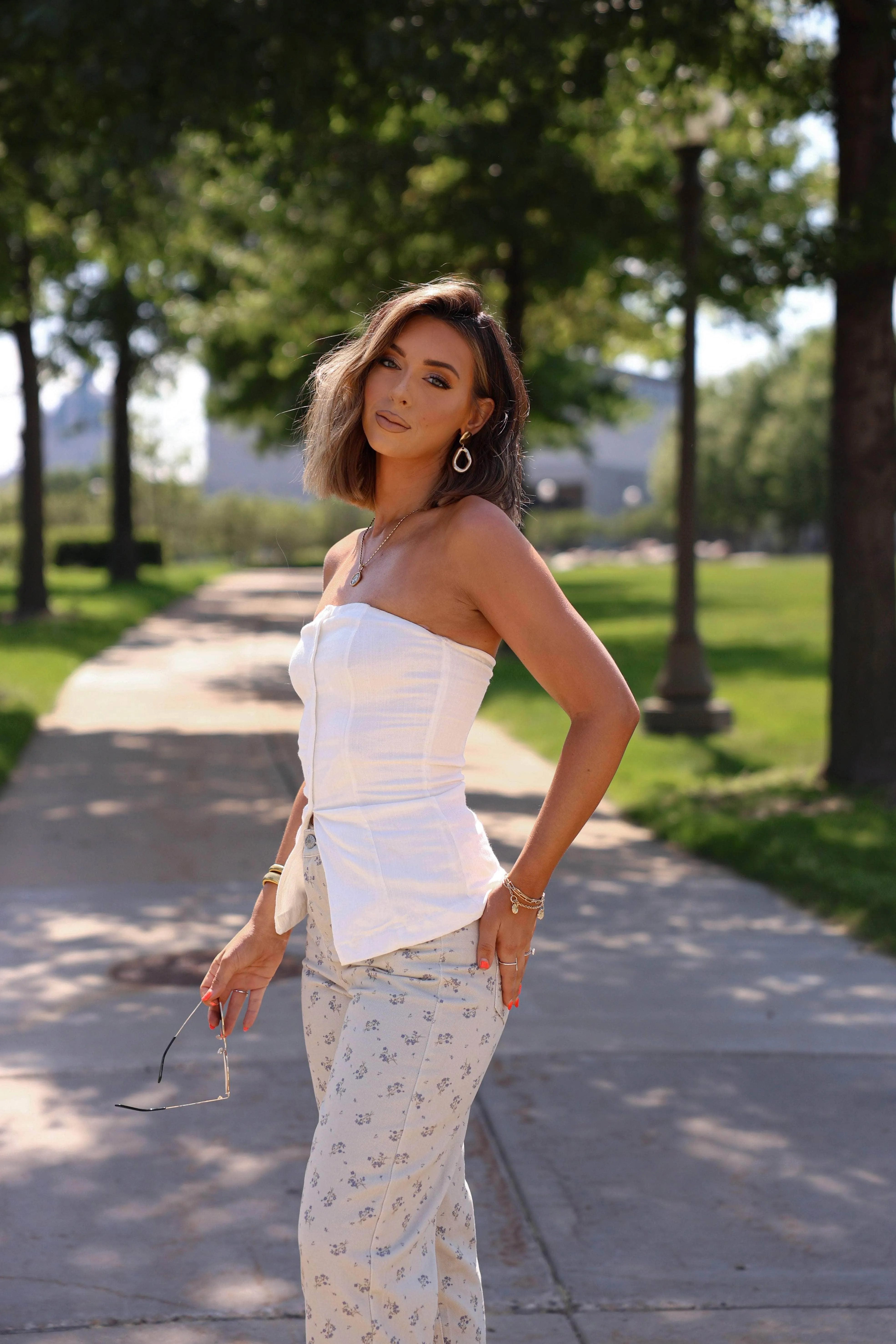 Tube Button Down Top sold by LANE 201 product image thumbnail 4