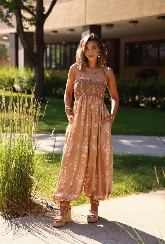 Desert Heat Jumpsuit sold by LANE 201