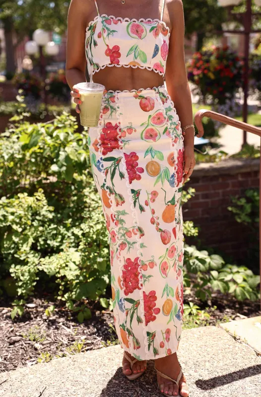 Amalfi Orchard Skirt made by LANE 201