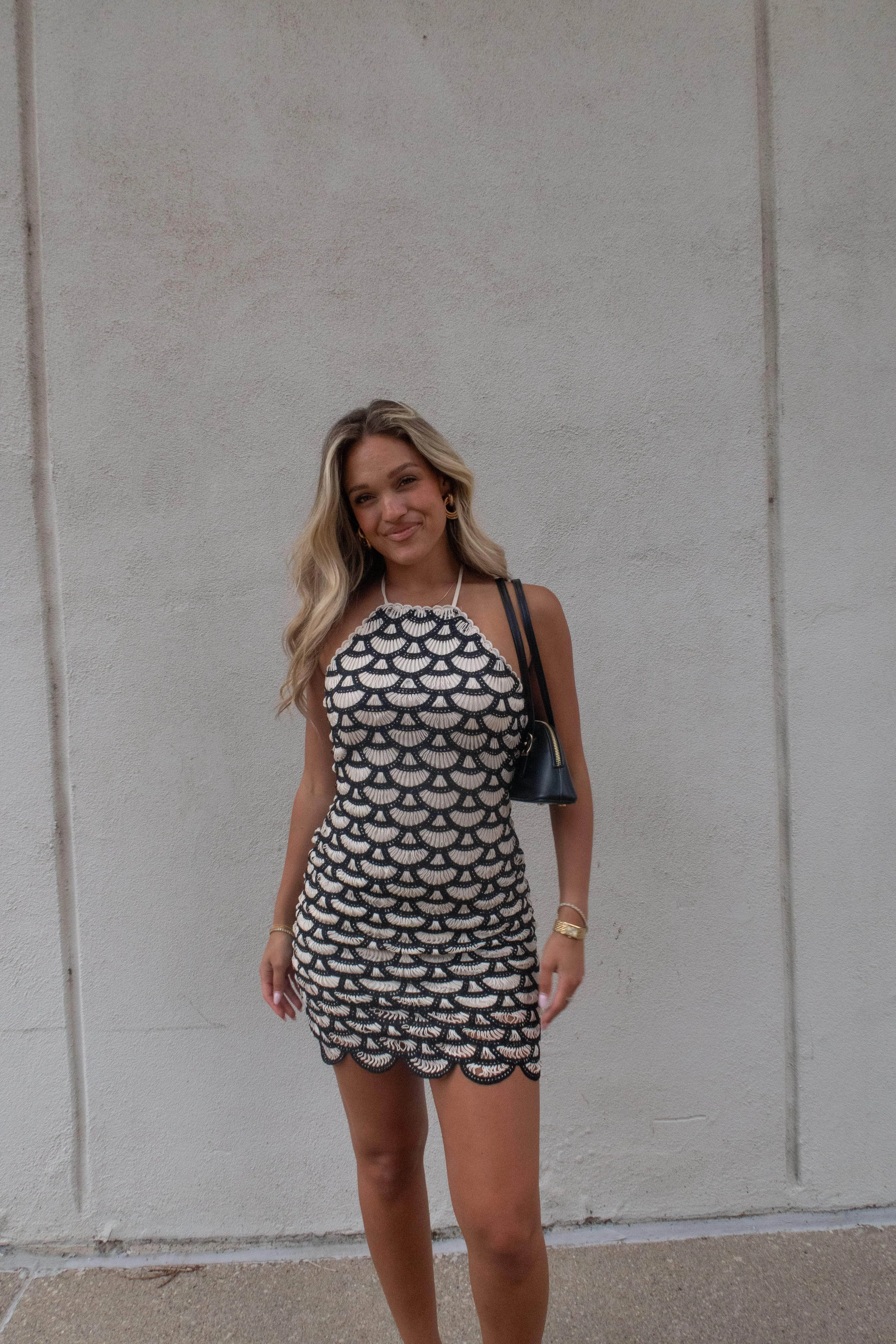 Paloma Crochet Dress sold by LANE 201