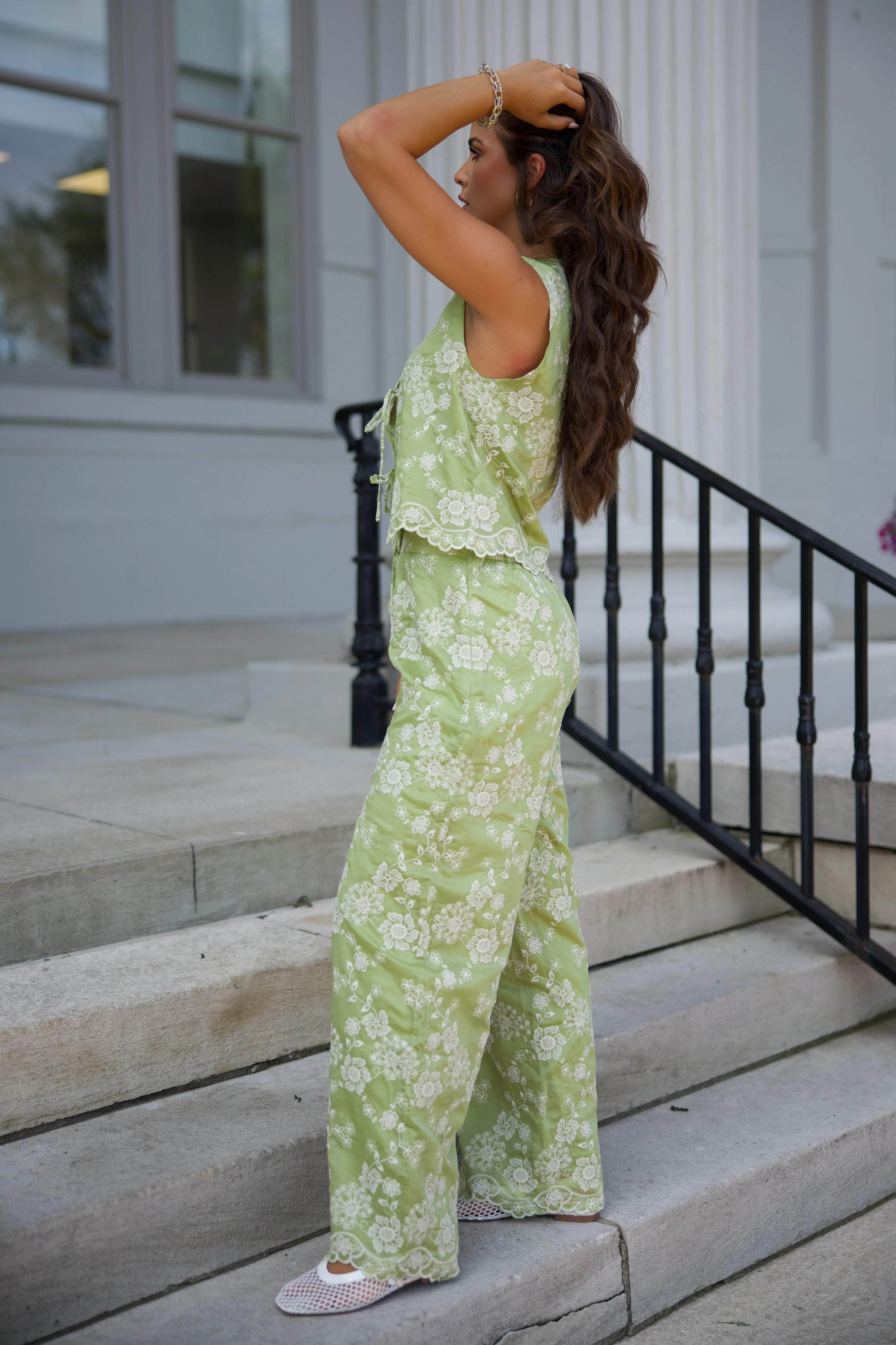 Matcha Hour Pants sold by LANE 201 product image thumbnail 3