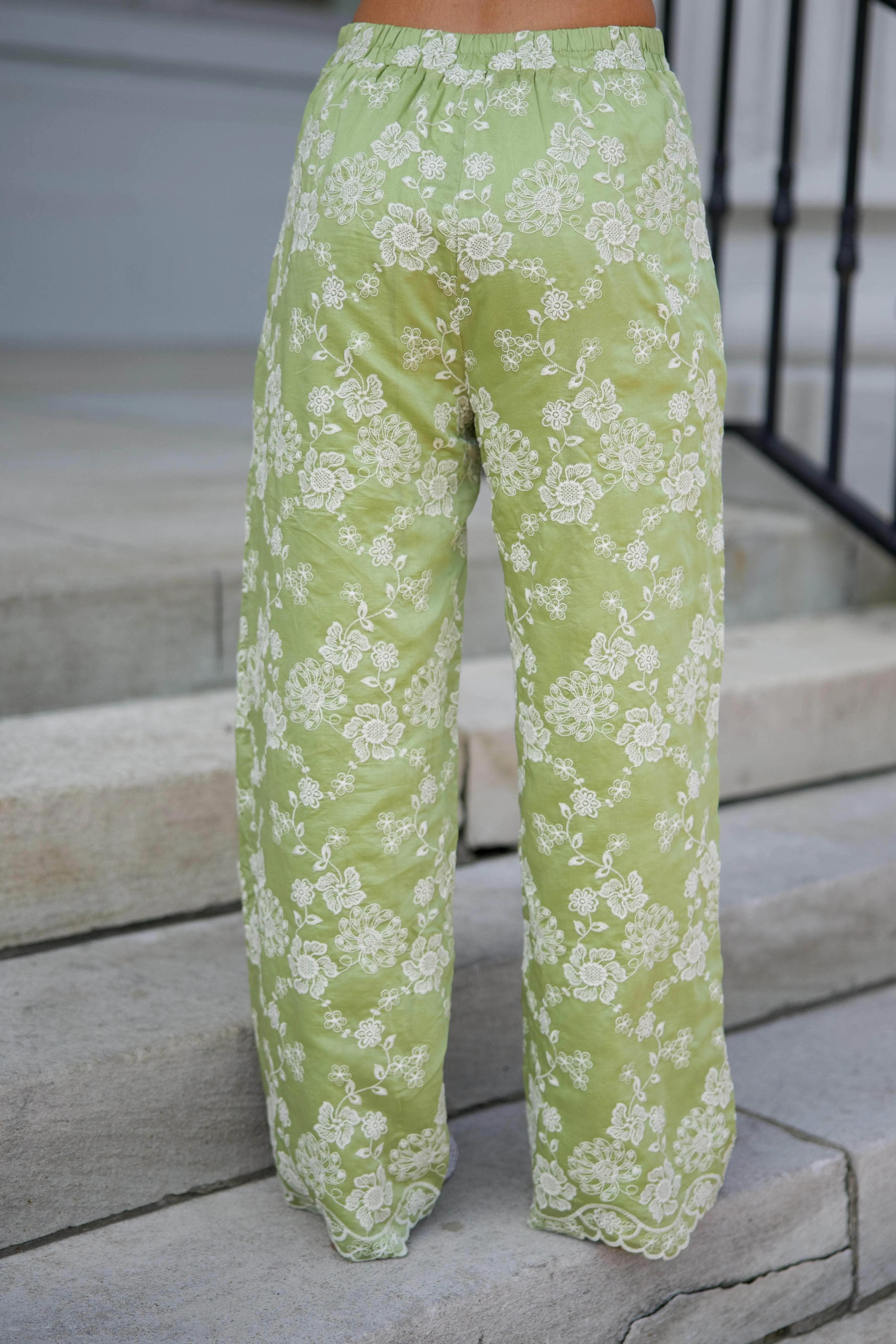 Matcha Hour Pants sold by LANE 201 product image thumbnail 2