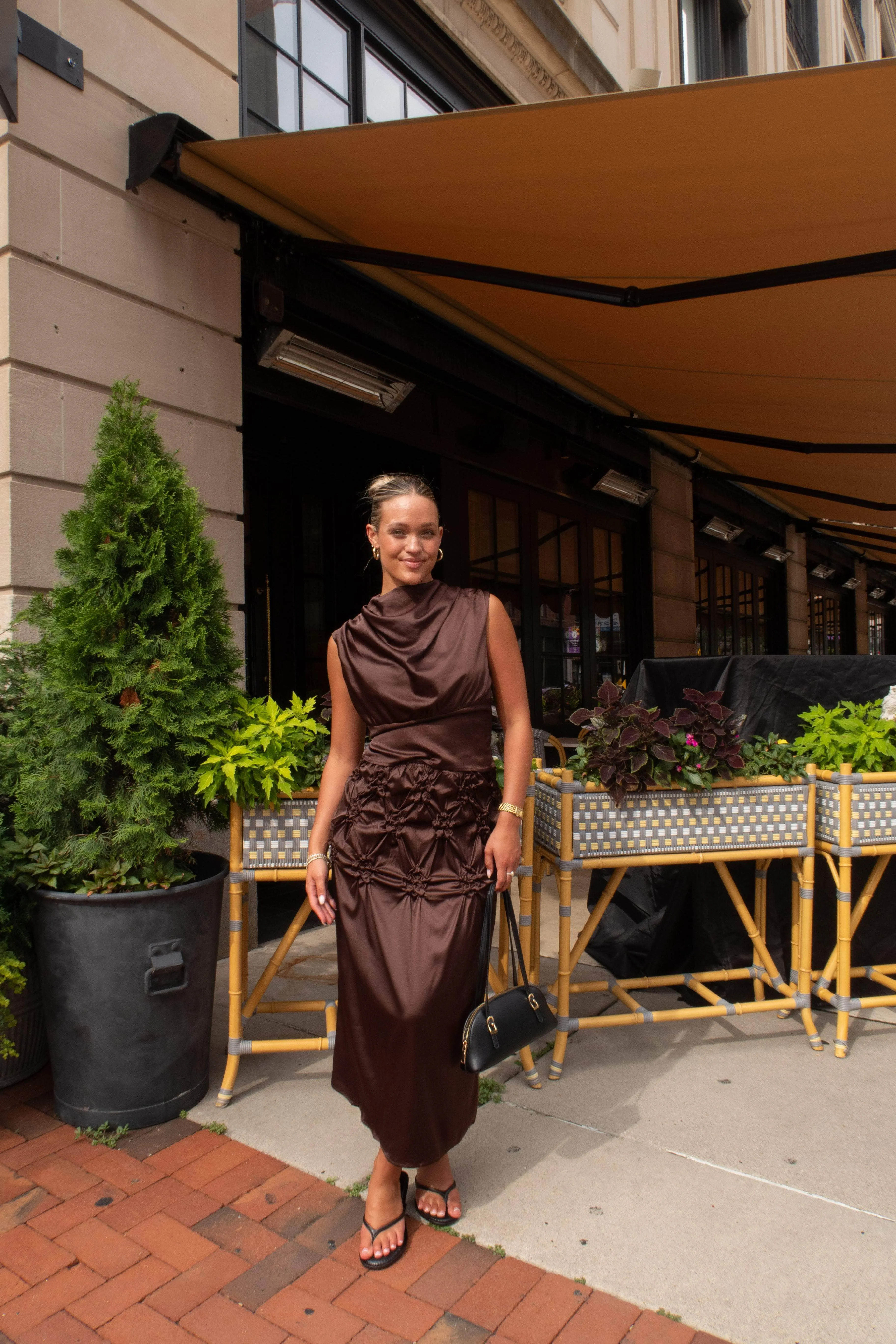 Evening Espresso Skirt sold by LANE 201 product image thumbnail 4