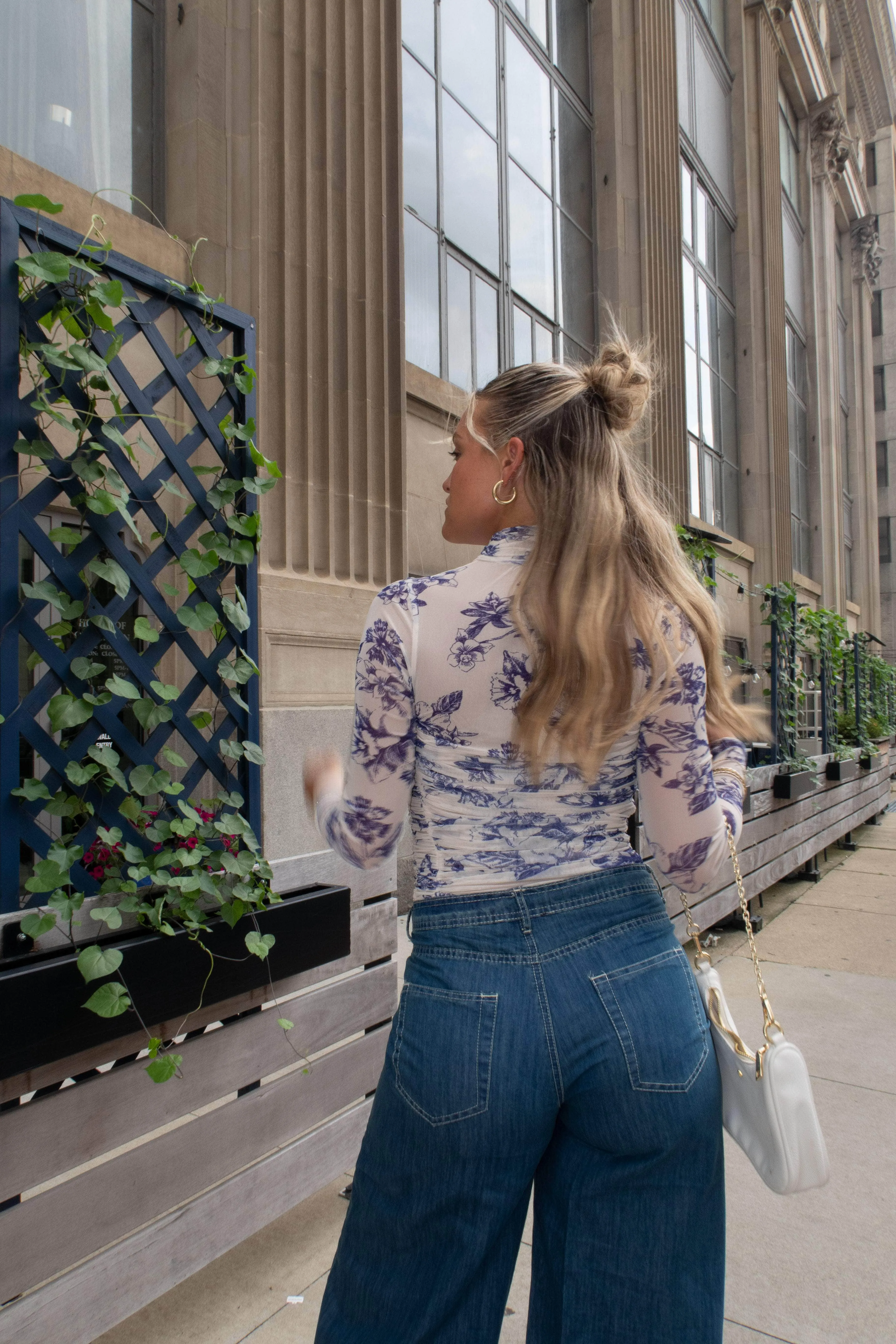 French Garden Bodysuit sold by LANE 201 product image thumbnail 3