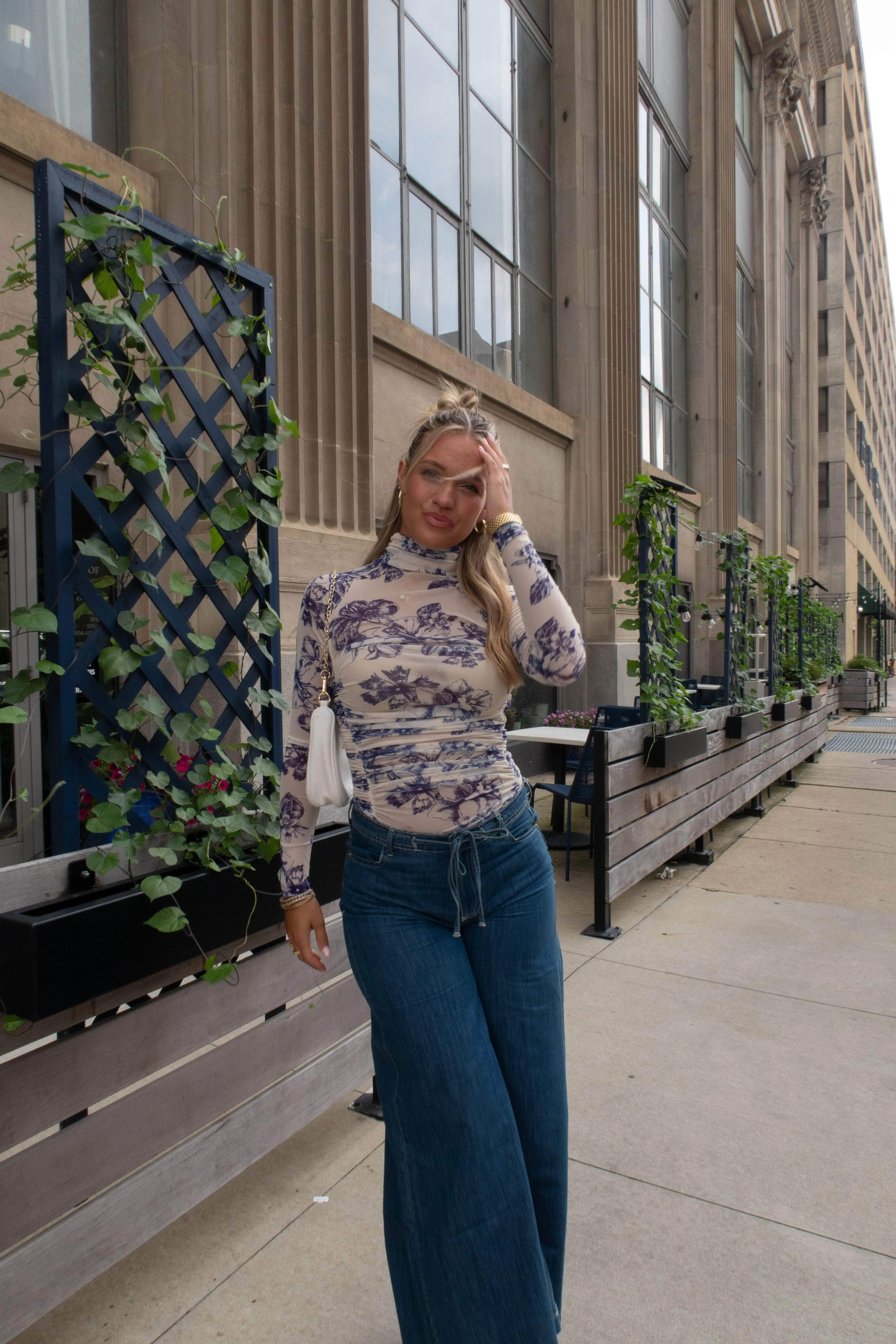 French Garden Bodysuit sold by LANE 201 product image thumbnail 4