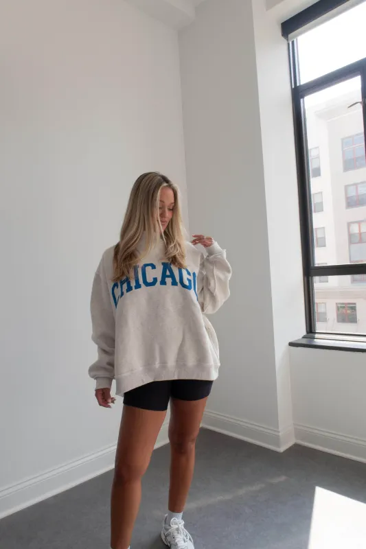 Chicago Reversible Mock Neck Sweatshirt sold by LANE 201
