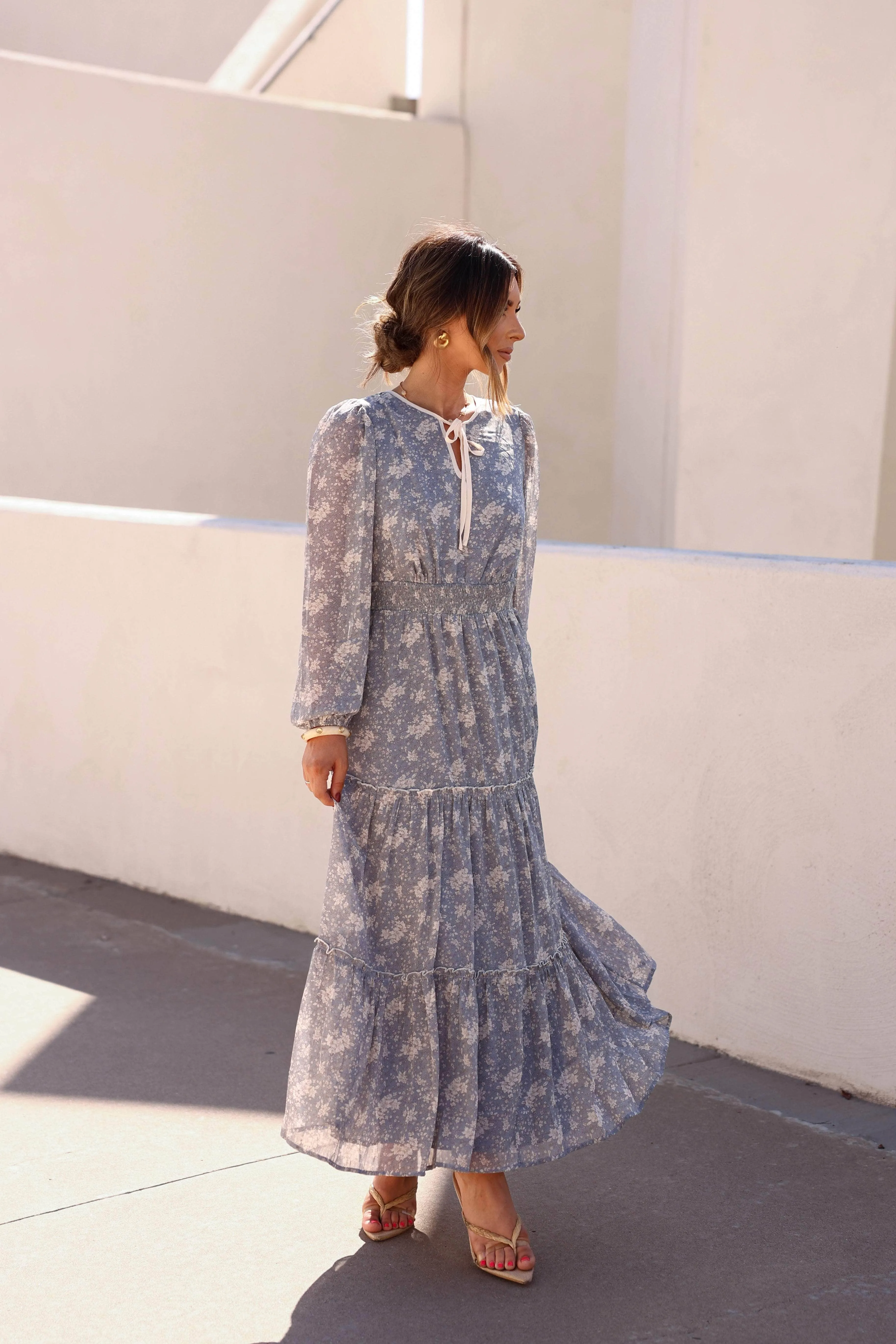 September Sky Maxi Dress sold by LANE 201 product image thumbnail 2