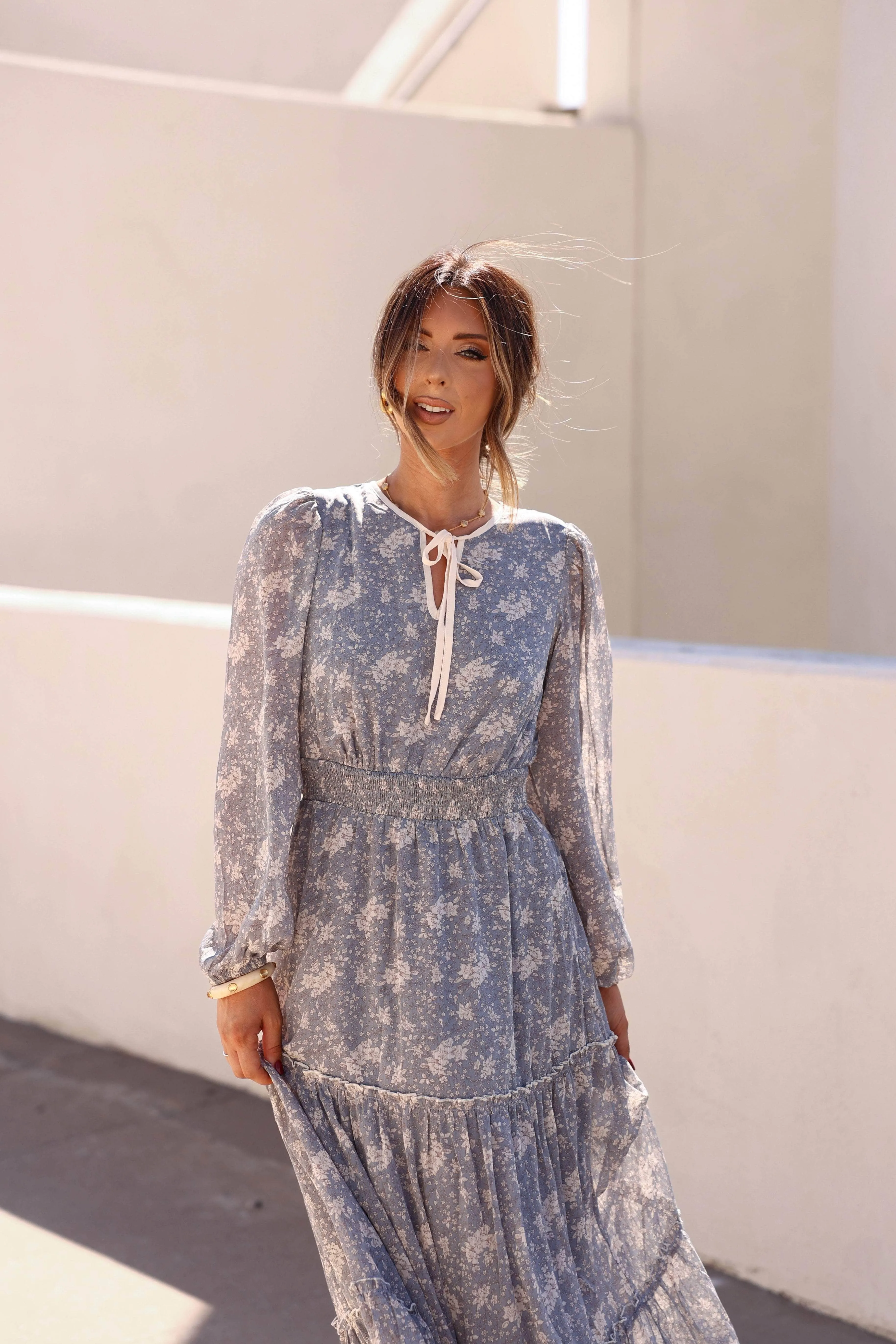 September Sky Maxi Dress sold by LANE 201 product image thumbnail 4