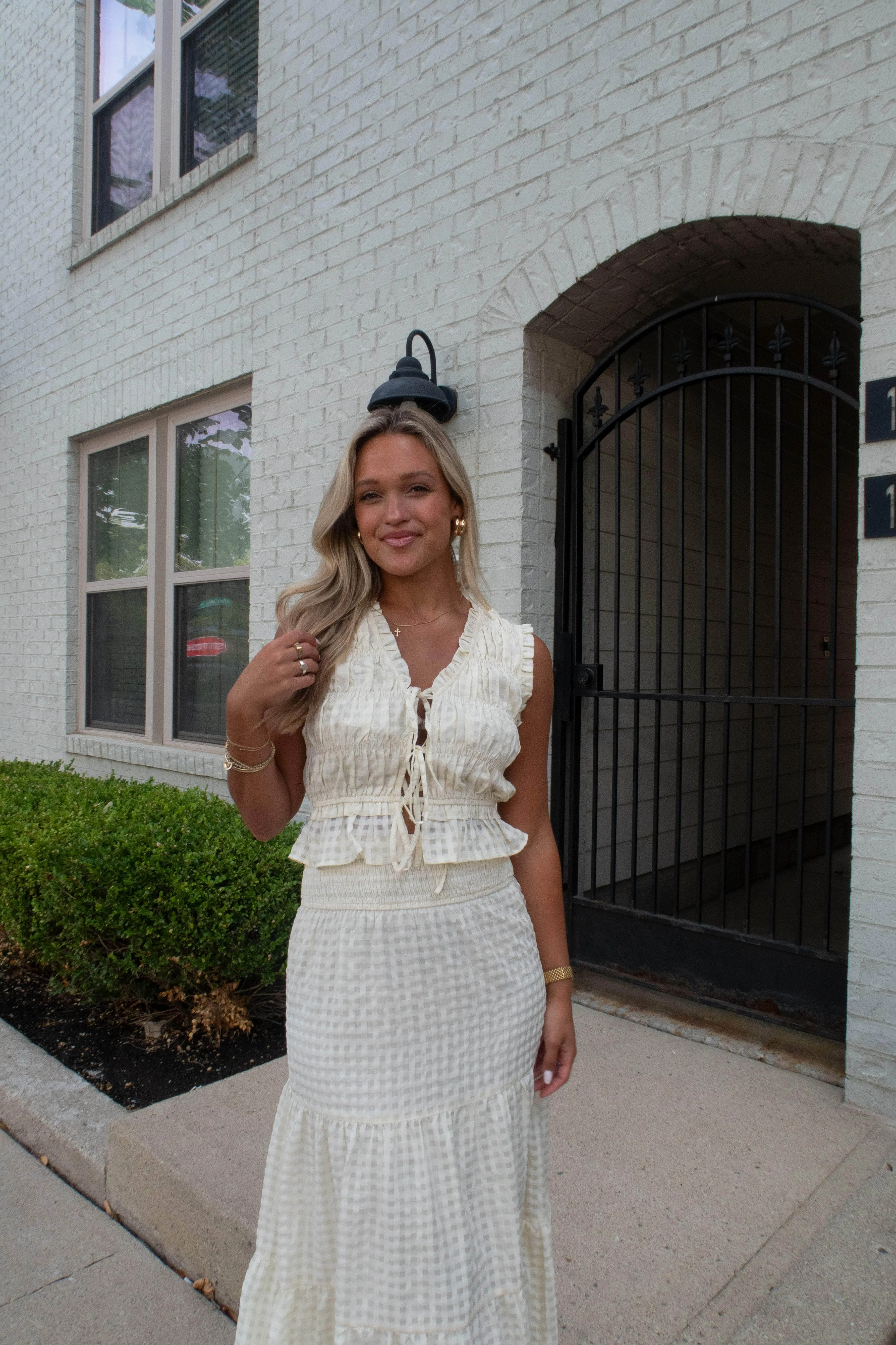 Cottage Path Top sold by LANE 201