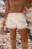 White Lace Trim Shorts sold by LANE 201