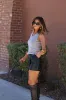 Brushed V-Neck Knit Top sold by LANE 201