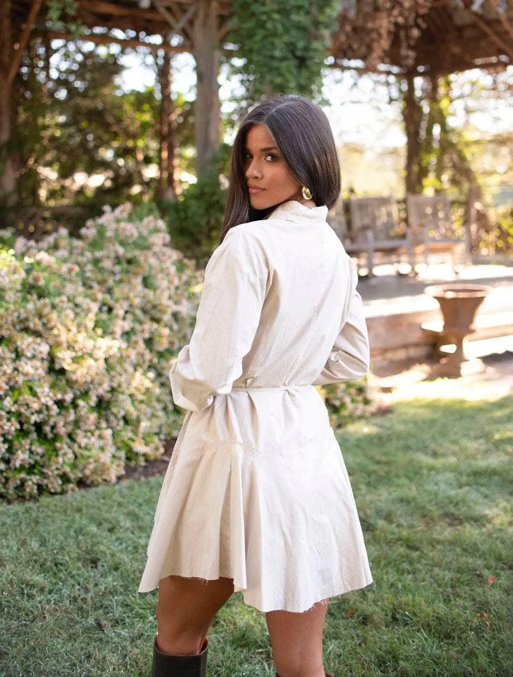 Countryside Chic Shirt Romper sold by LANE 201 product image thumbnail 4