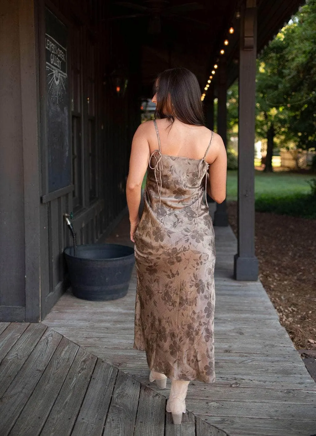 Range Romance Satin Dress sold by LANE 201 product image thumbnail 2